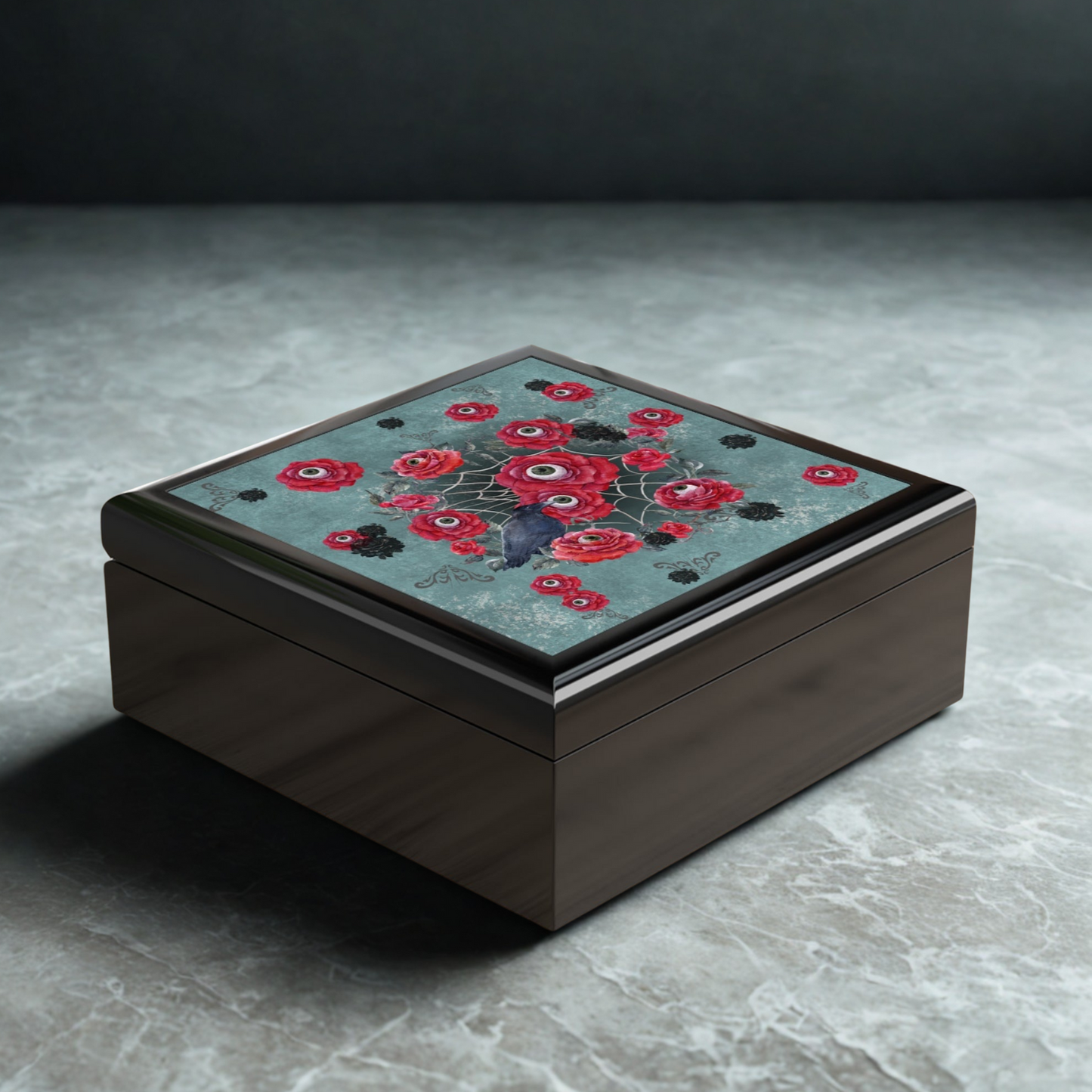 Ocular Flora Jewelry Box | Eerie Unique Gift