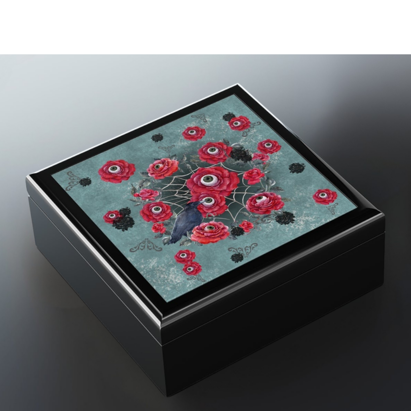 Ocular Flora Jewelry Box | Eerie Unique Gift