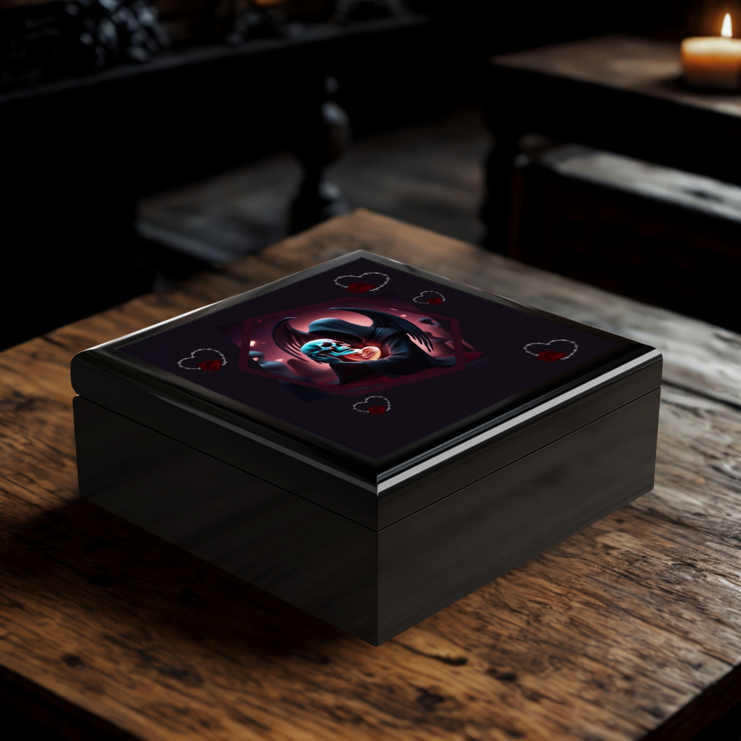 Love Ya, To Death | Jewelry Box | Gothic Gifts