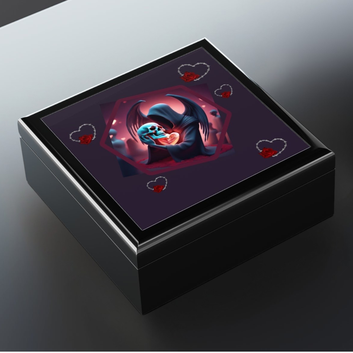 Love Ya, To Death | Jewelry Box | Gothic Gifts