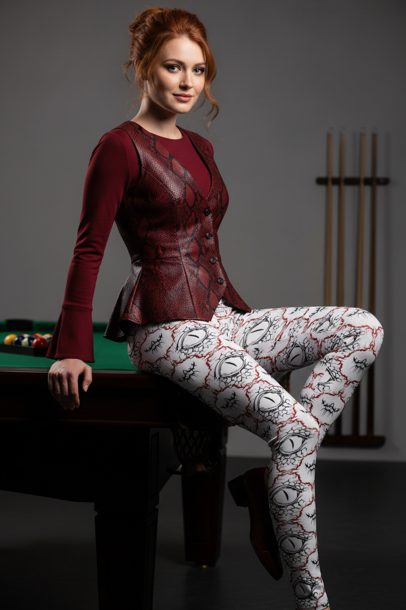 Draco Eyes | Nightmare Casualties | All Over Print Women's Casual Wear