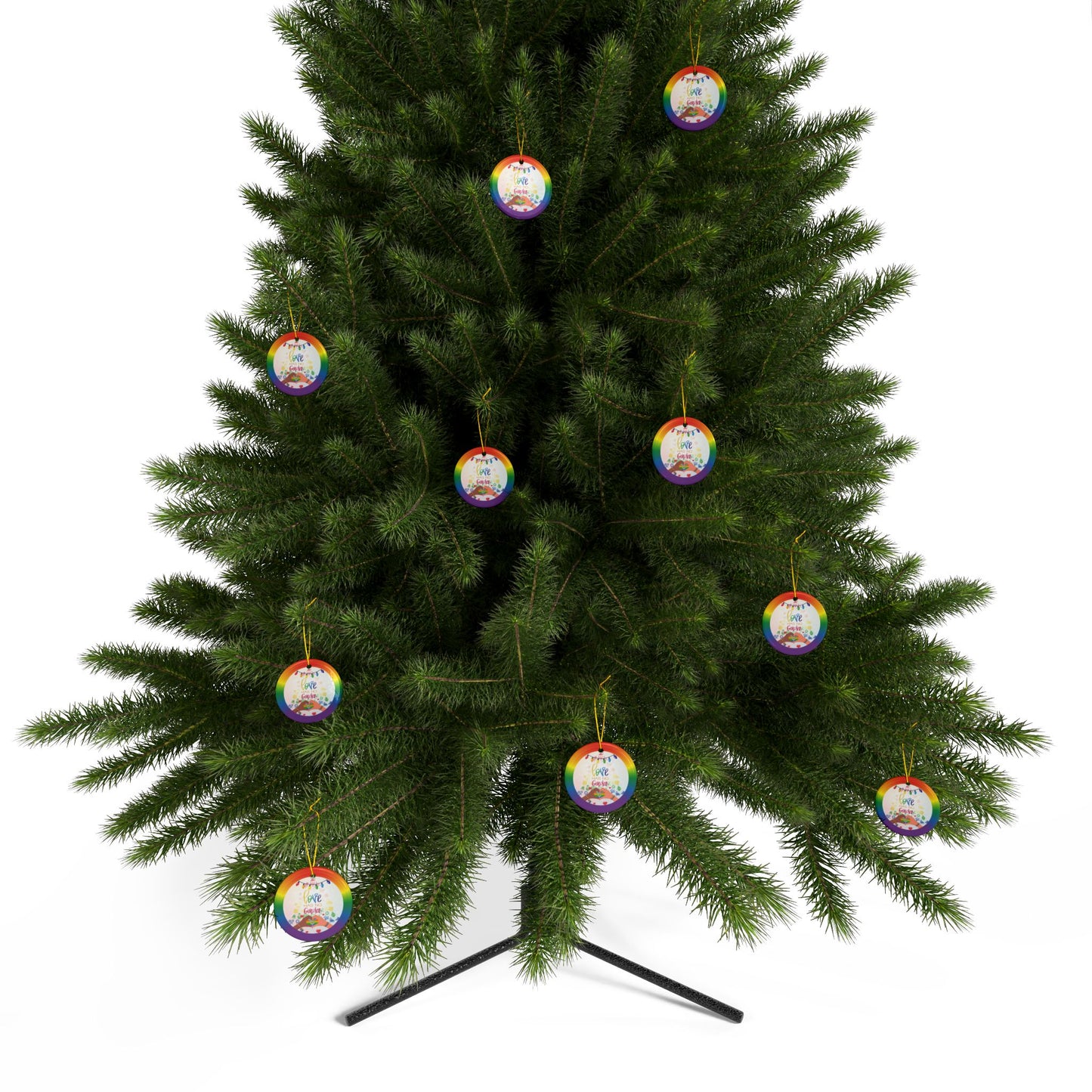 Pride Spirit | Heirloom Ceramic Ornament (1pc, 3pcs, 5pcs, 10pcs)