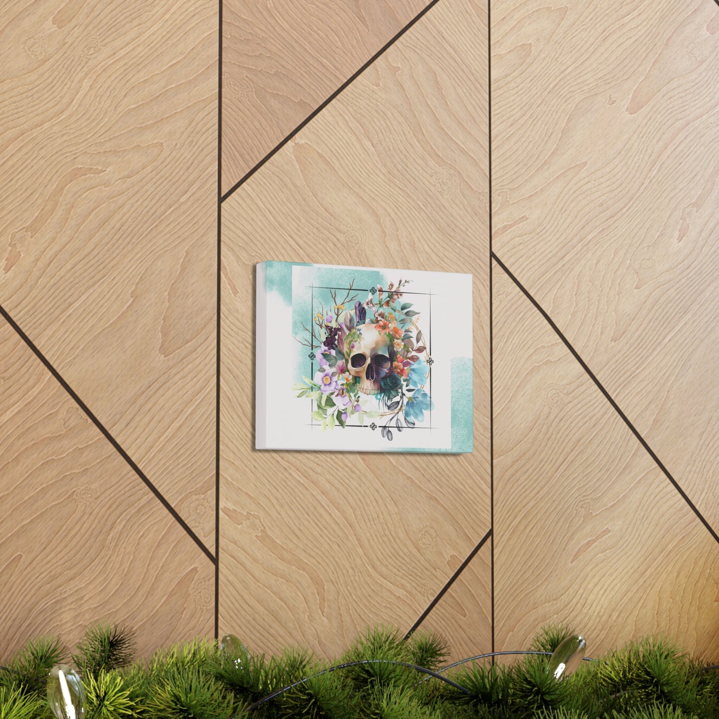 Death Color - Bone | Canvas Gallery Wraps