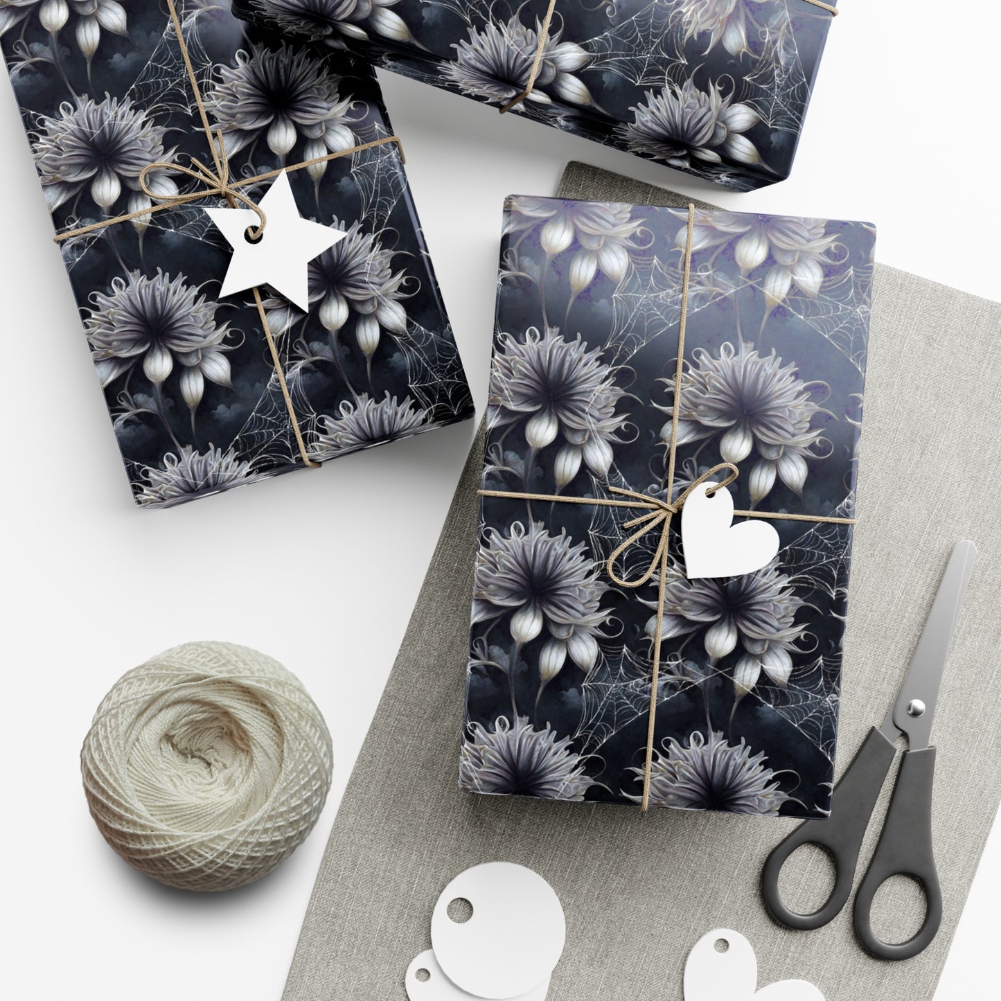 Floral Web | Night Garden | Gift Wrap Papers