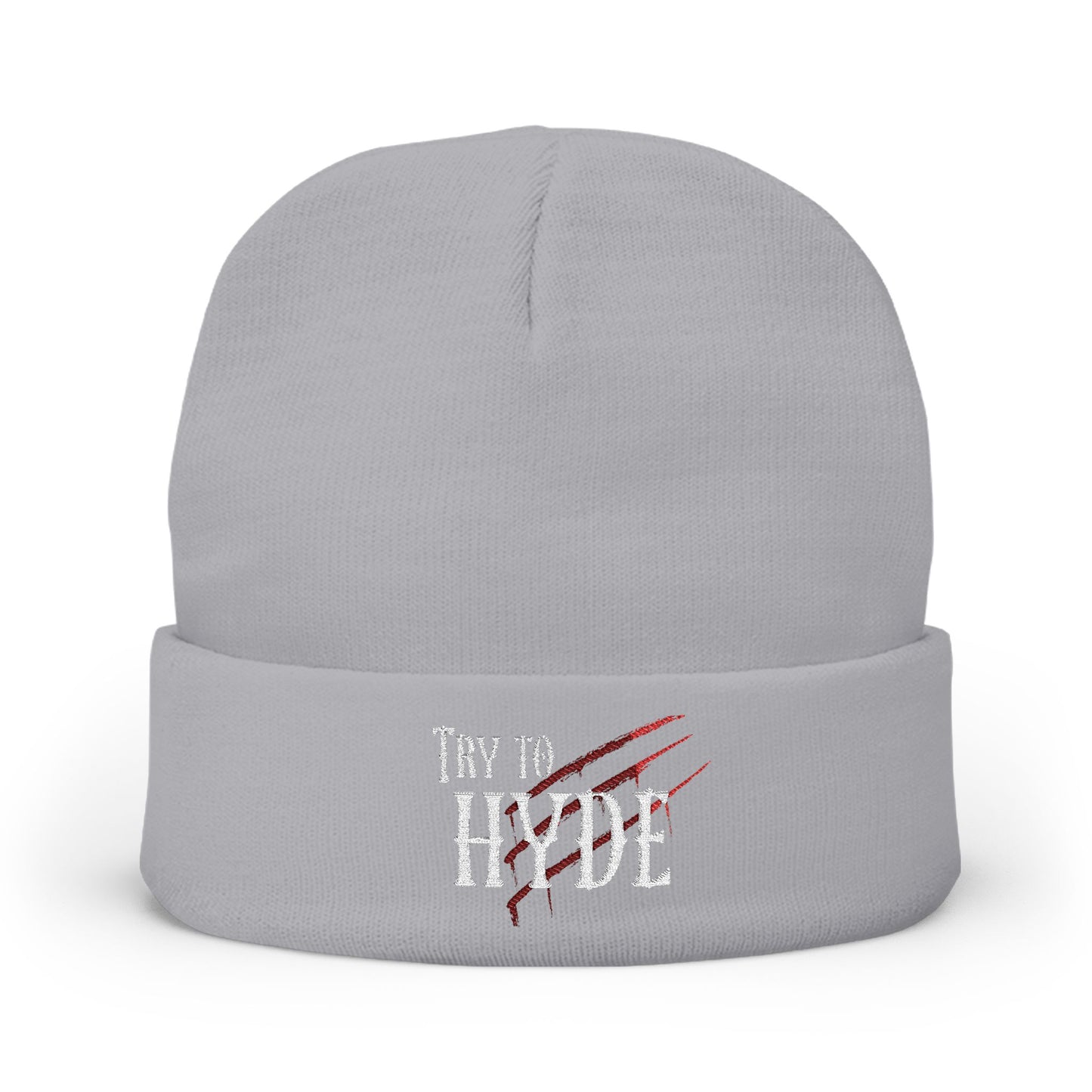 Hyde Beanie Hat - Nightmares Holiday | Tortured Embroidered Beanie