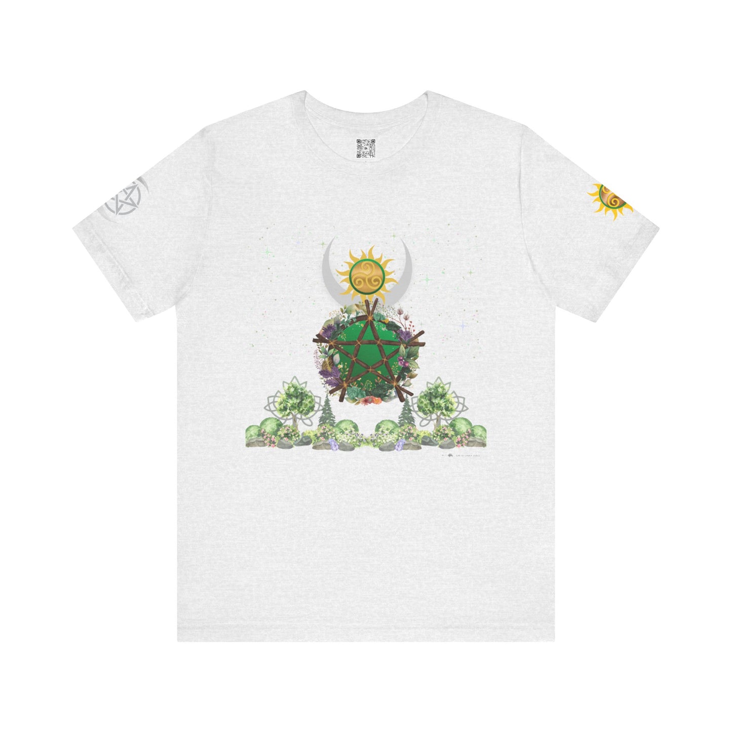 Balance | Solstice Day | Unisex Jersey Tee – Embrace Nature and Energy