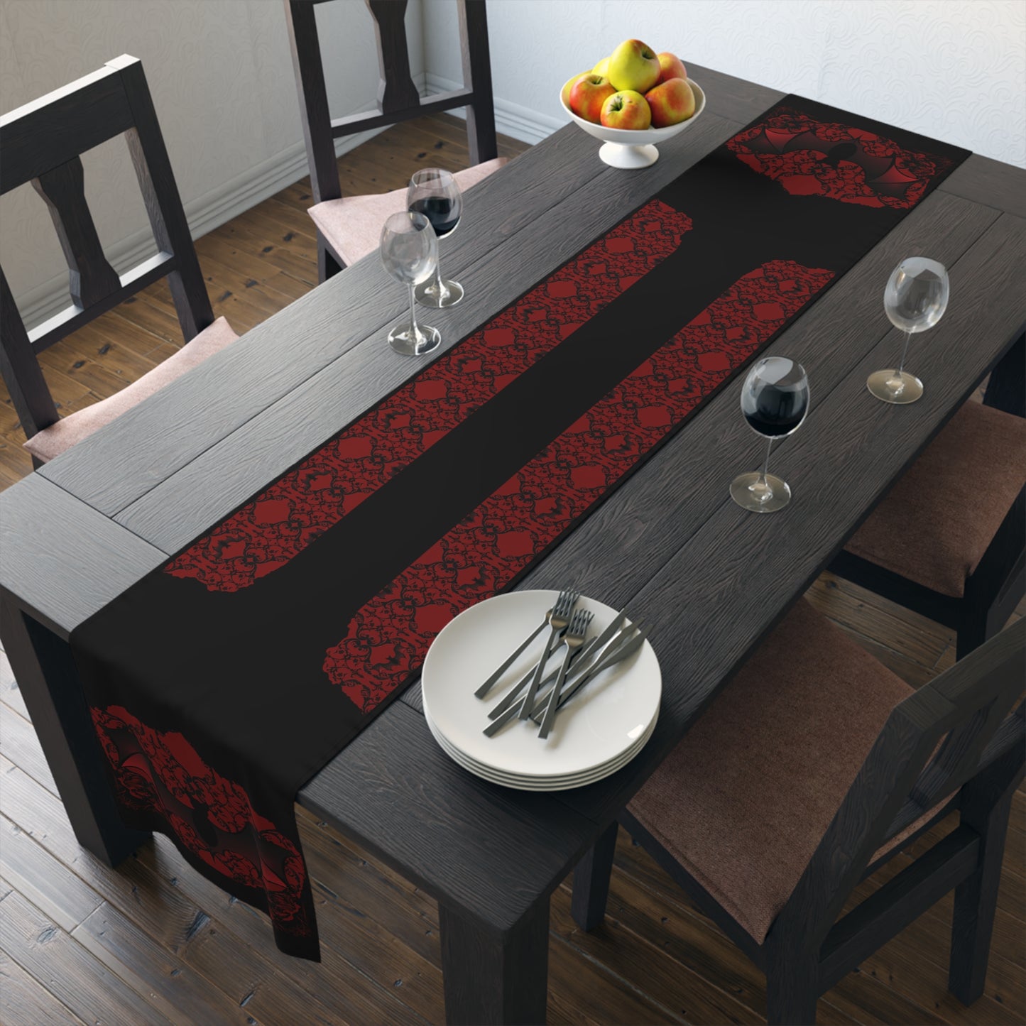 Vampire Red Table Runner (Poly)