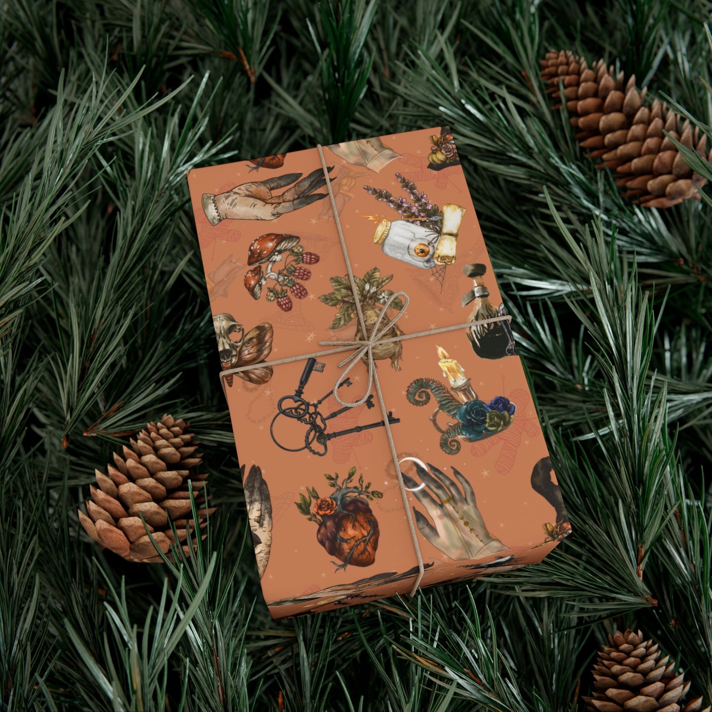 Curiosities | Gift Wrap Papers | Witchy Oddities and Wonders