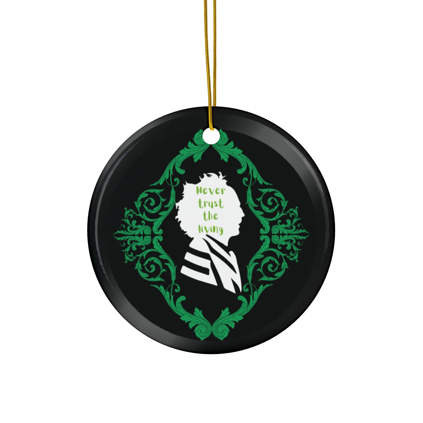 Mr. B. Juice Beetlejuice | Never Trust the Living | Heirloom Ceramic Ornaments (1pc, 3pcs, 5pcs, 10pcs)