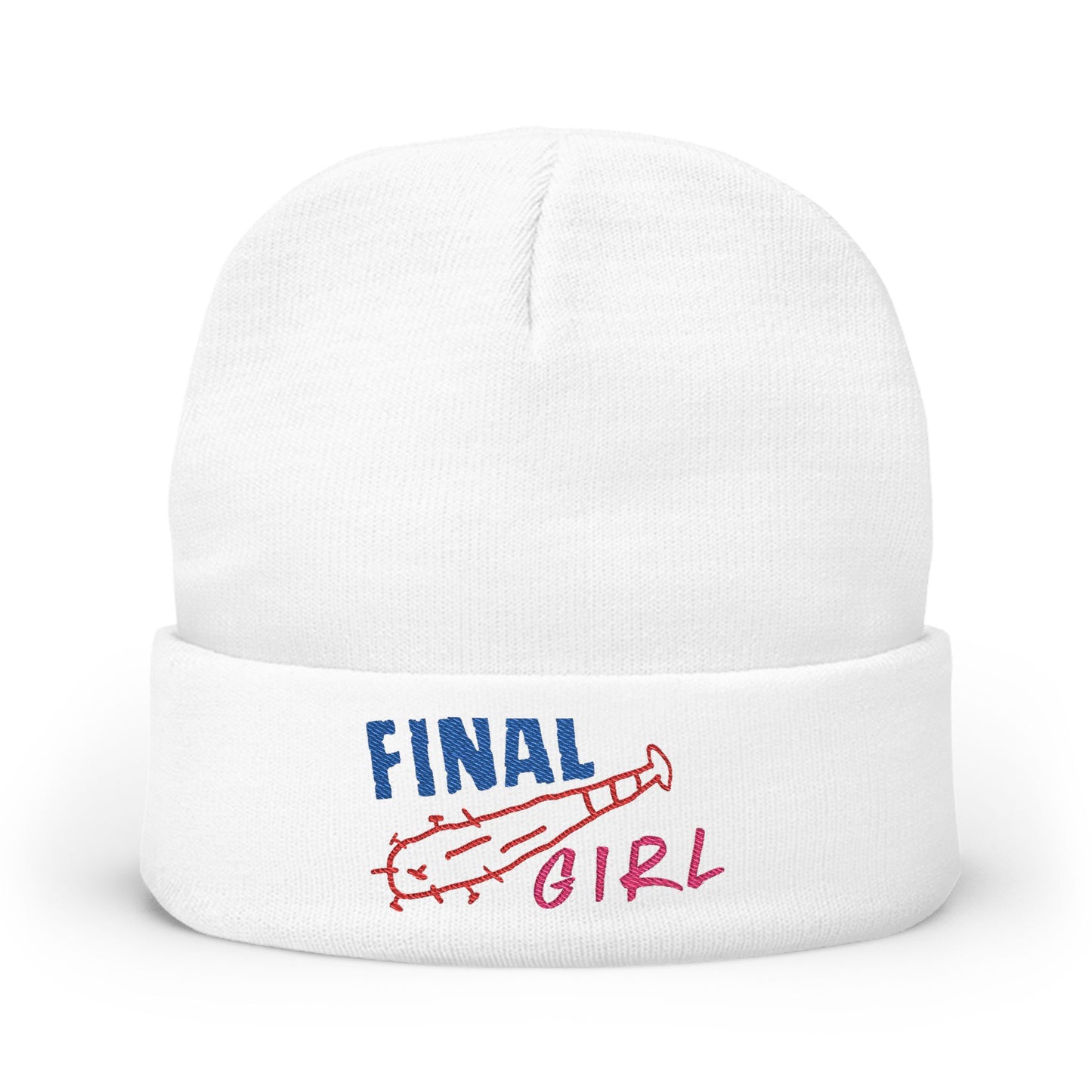 Final Girl Beanie Hat - Nightmares Holiday | Cozy Winter