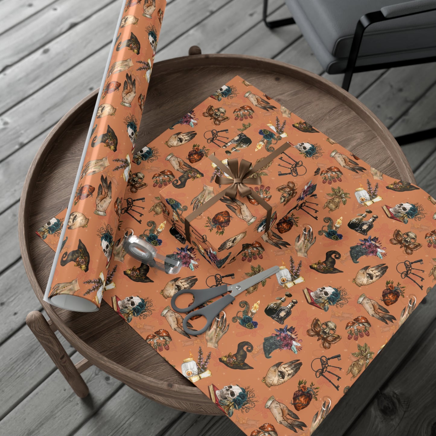 Curiosities | Gift Wrap Papers | Witchy Oddities and Wonders