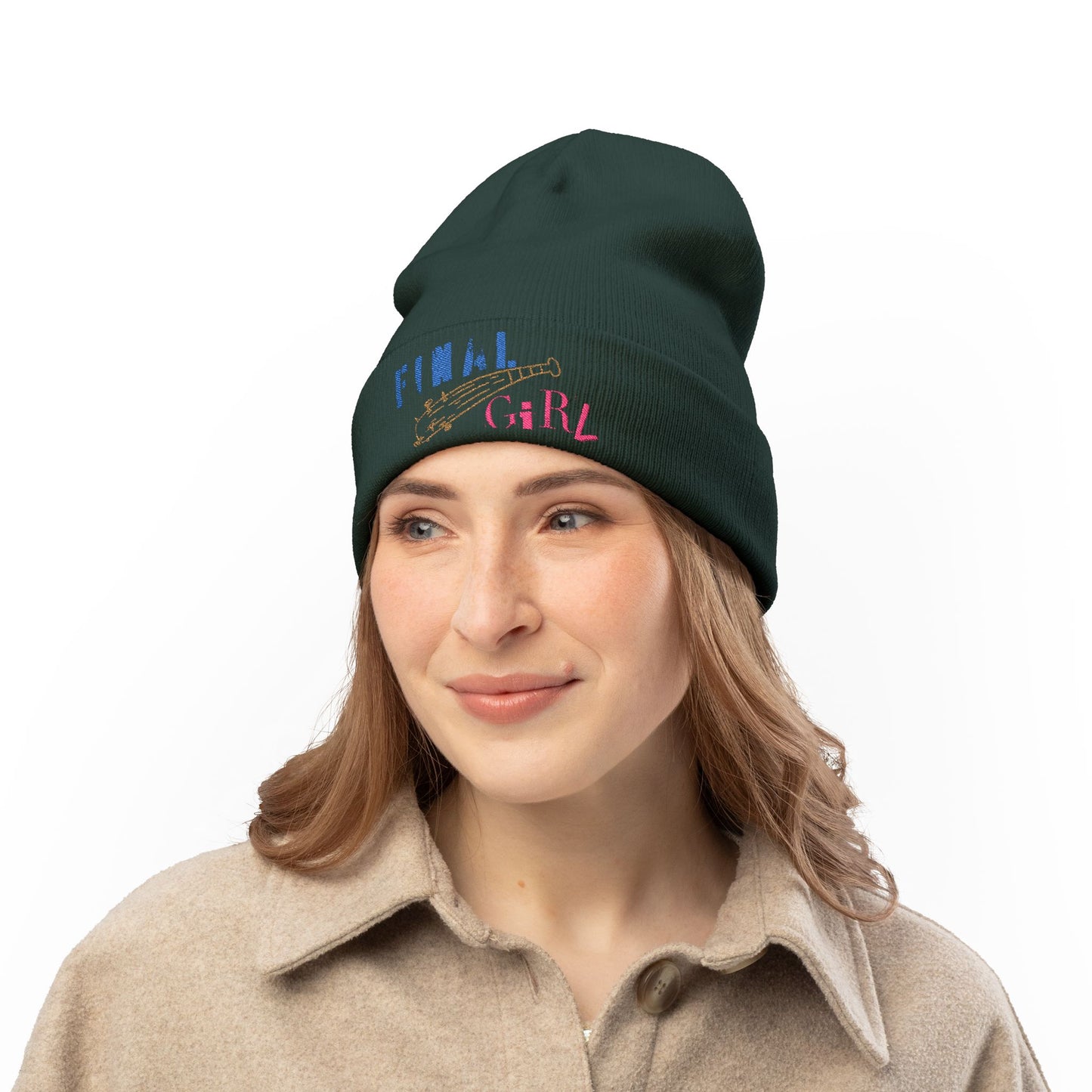 Final Girl Beanie Hat - Nightmares Holiday | Cozy Winter Stylish Accessory
