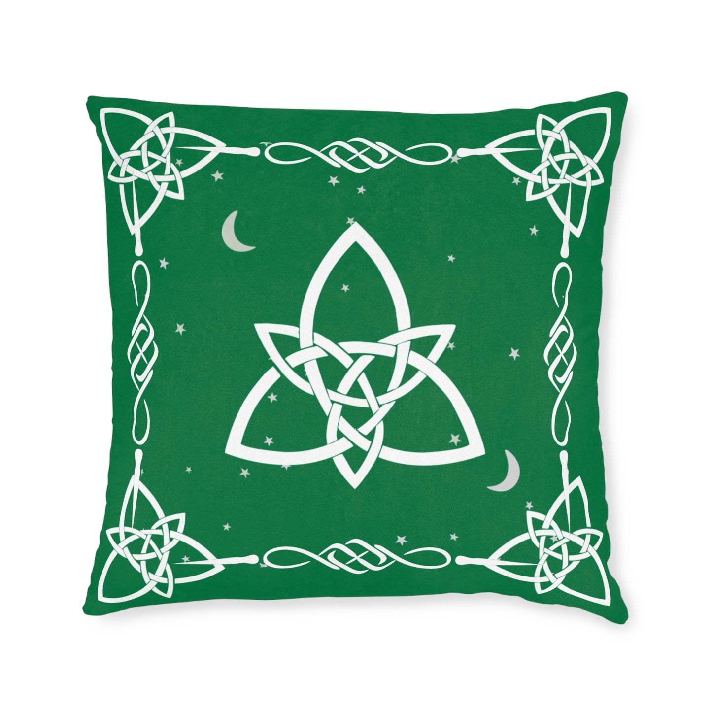 Moon Roots (Celtic Green) | Decorative Pillow | 3 sizes