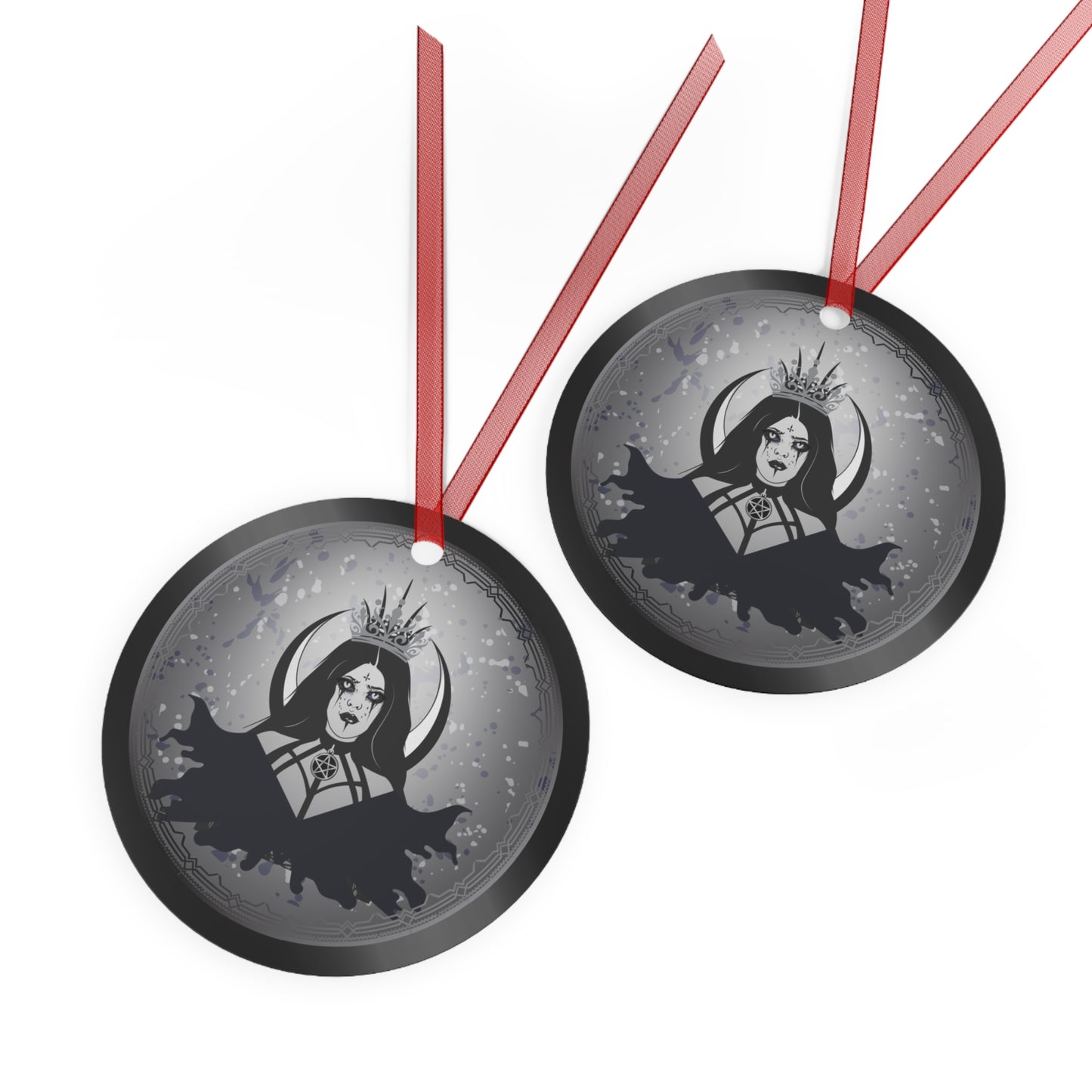 Grey Lady | Metal Ornaments (1pc)