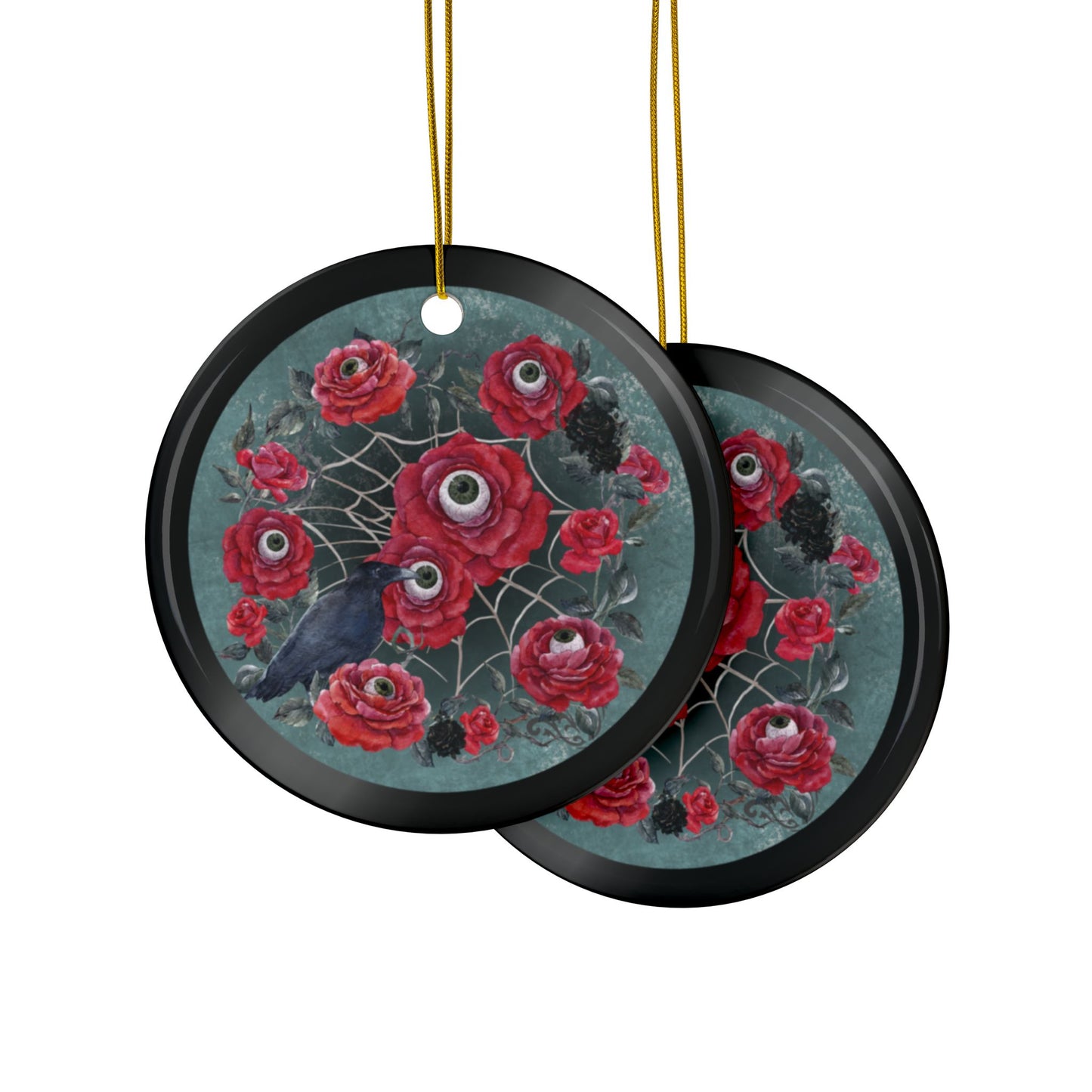 Ocular Floral Ornaments | Nightmare Holiday | (1pc, 3pc, 5pc, 10pc)