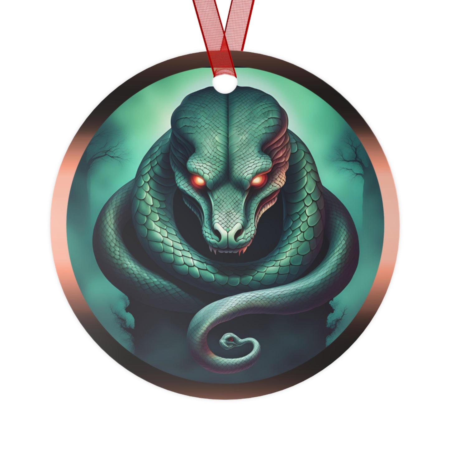 Reptilian Prince | Fantasy Series | Metal Ornaments (1pc)