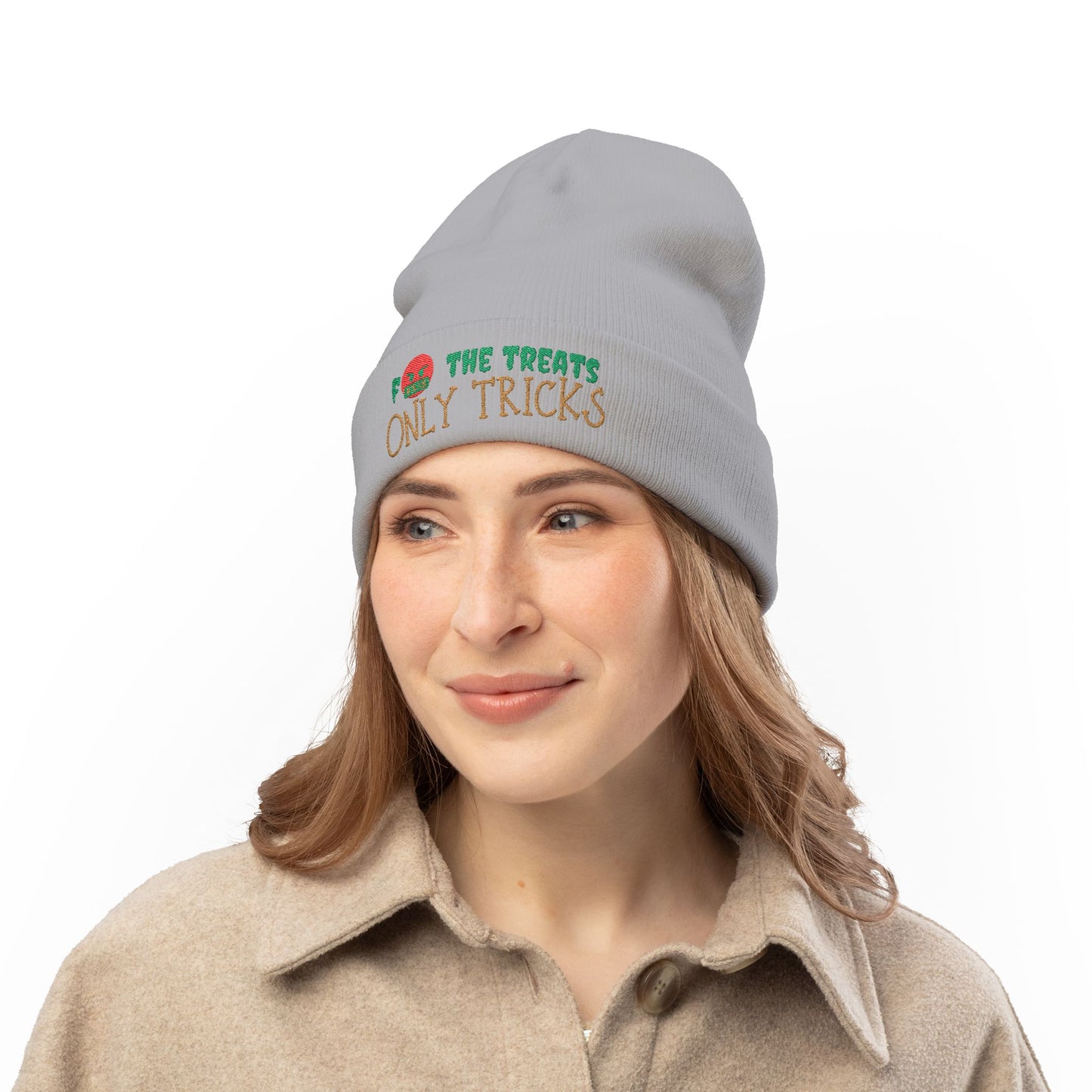 Only Tricks Beanie Hat - Nightmares Holiday | Winter Accessory