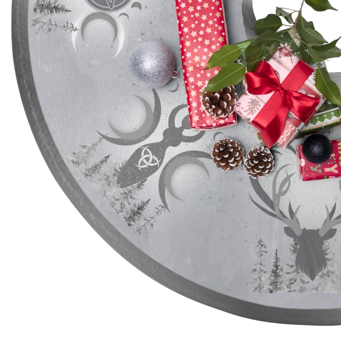 Yule Solstice | Winter Solstice | Round Tree Skirt