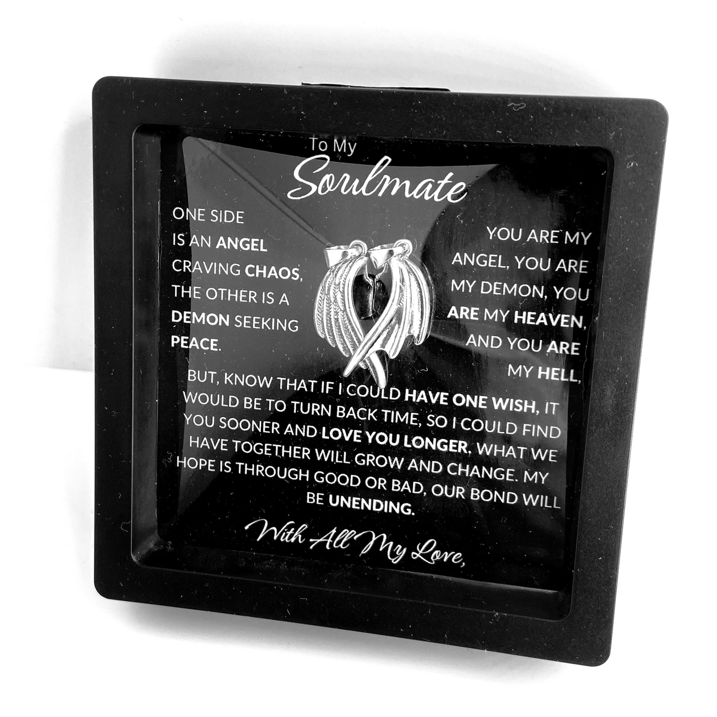 To My Soulmate | Unending Bond | Magnet Necklace(s)