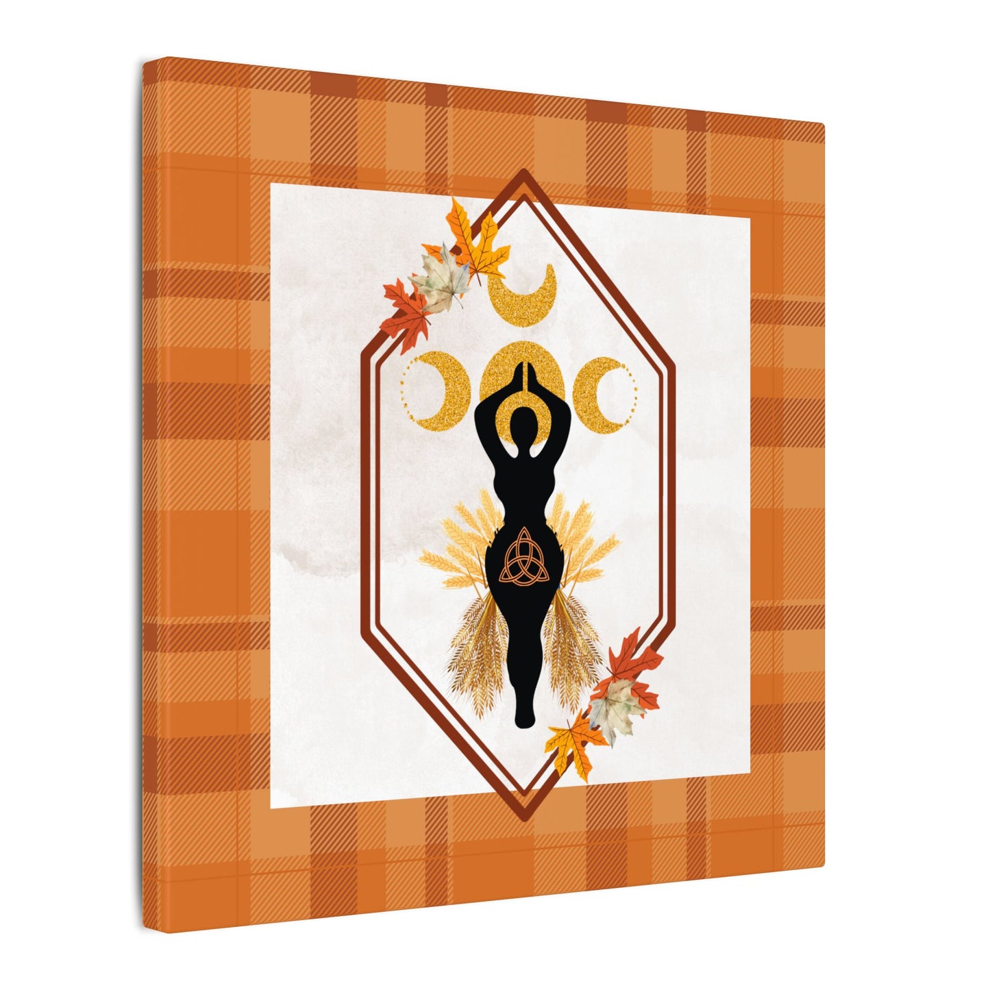 Honoring | Fall Equinox | Goddess of The Harvest on Stretched Canvas