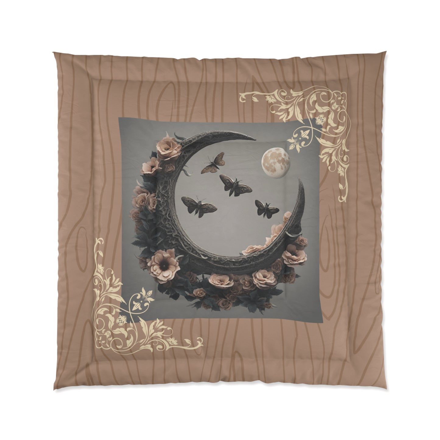 Blooming Crescent Comforter