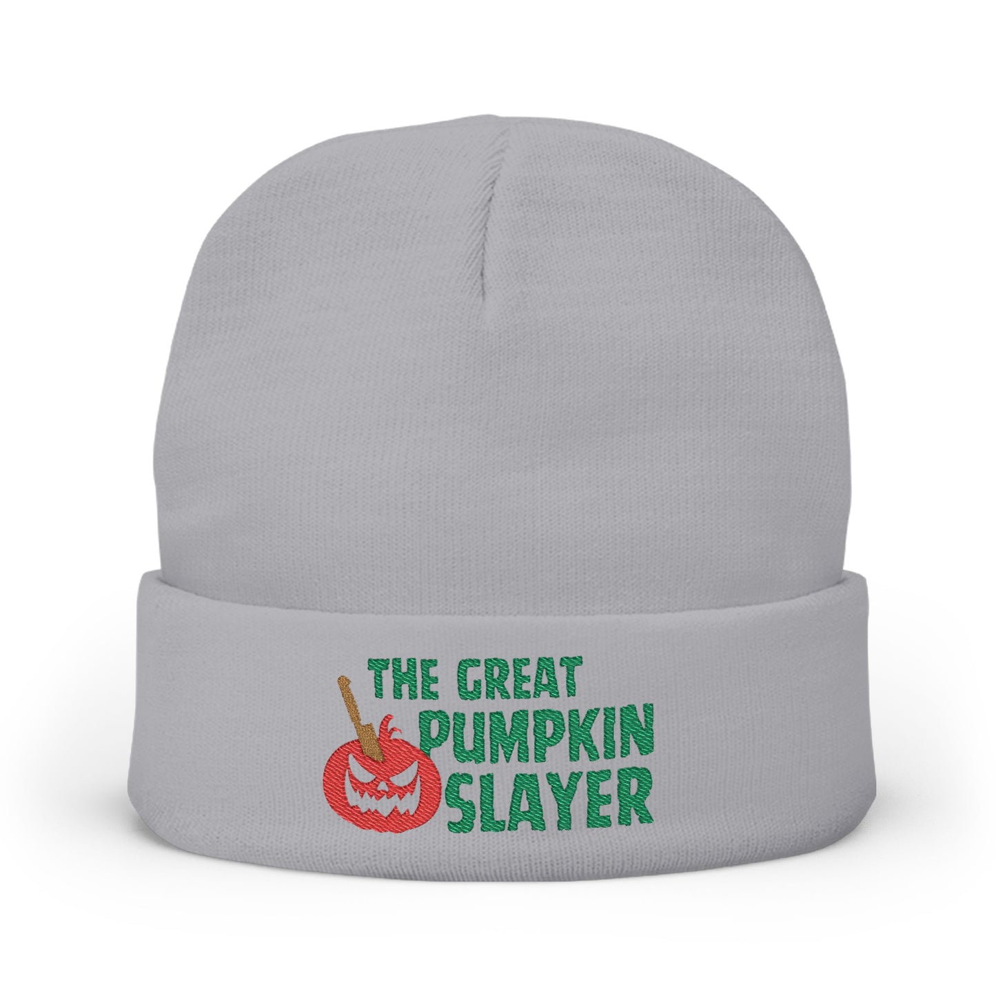Pumpkin Slayer Beanie Hat - Nightmares Holiday