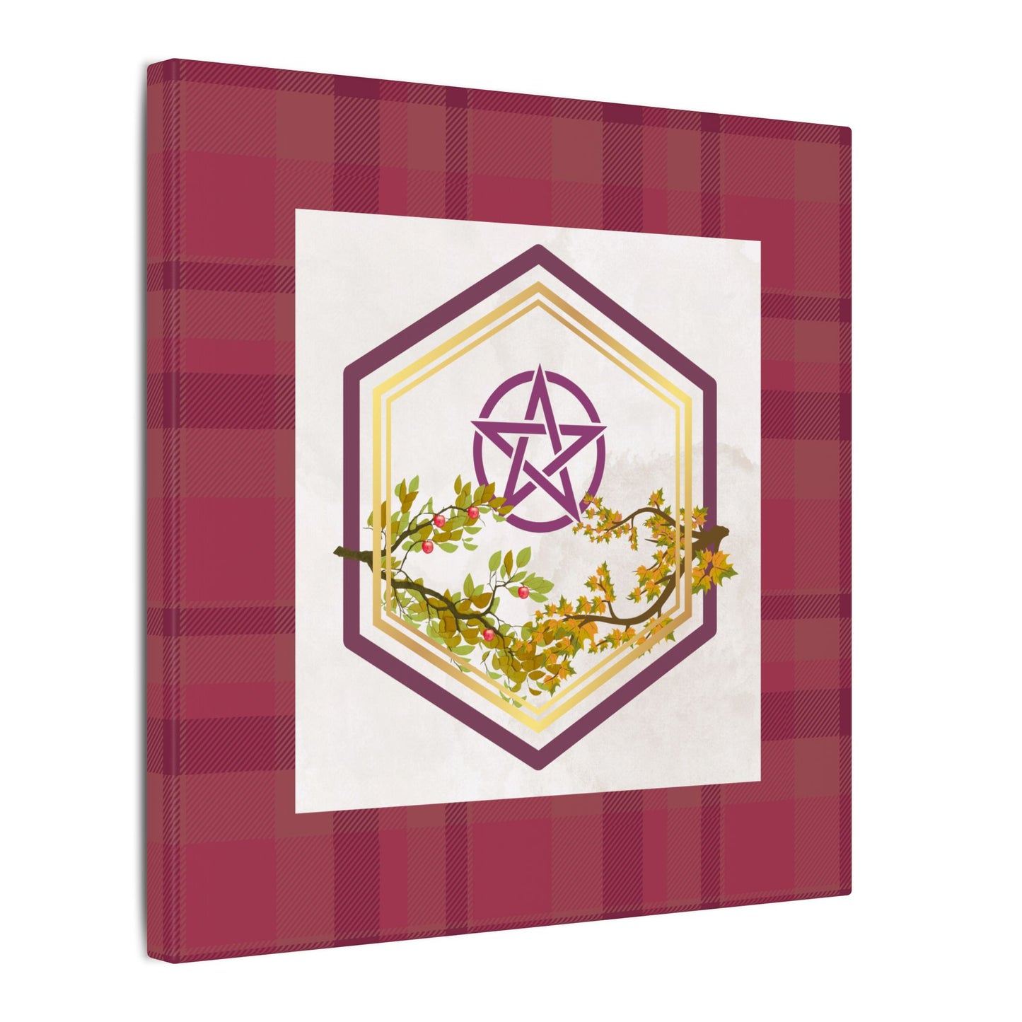 Gratitude | Fall Equinox | Thanks to Autumn Bounty on Stretched Canvas