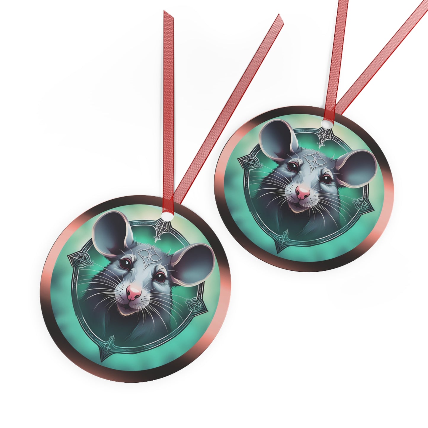 Mouse Prince | Fantasy Series | Metal Ornaments (1pc)