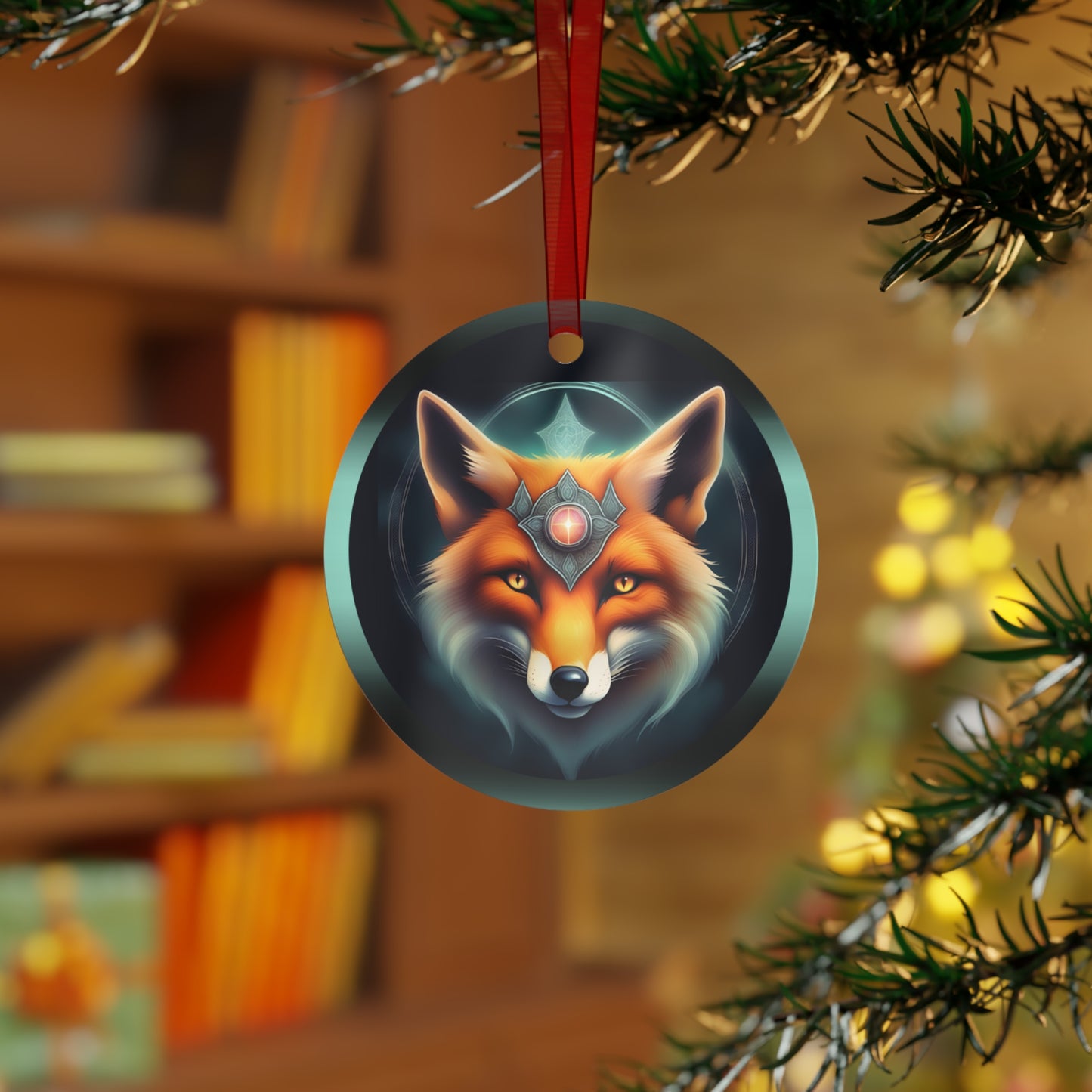 Fox Prince | Fantasy Series | Metal Ornaments (1pc)