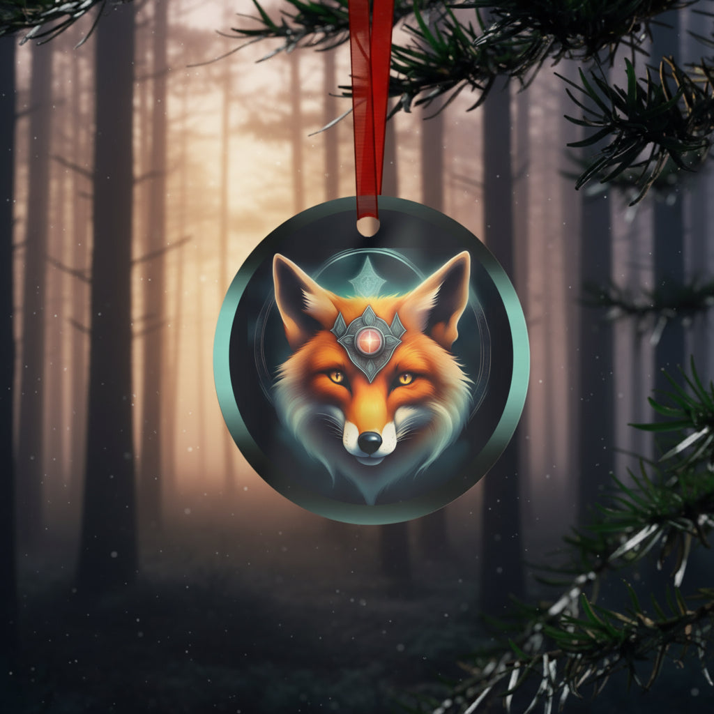 Fox Prince | Fantasy Series | Metal Ornaments (1pc)