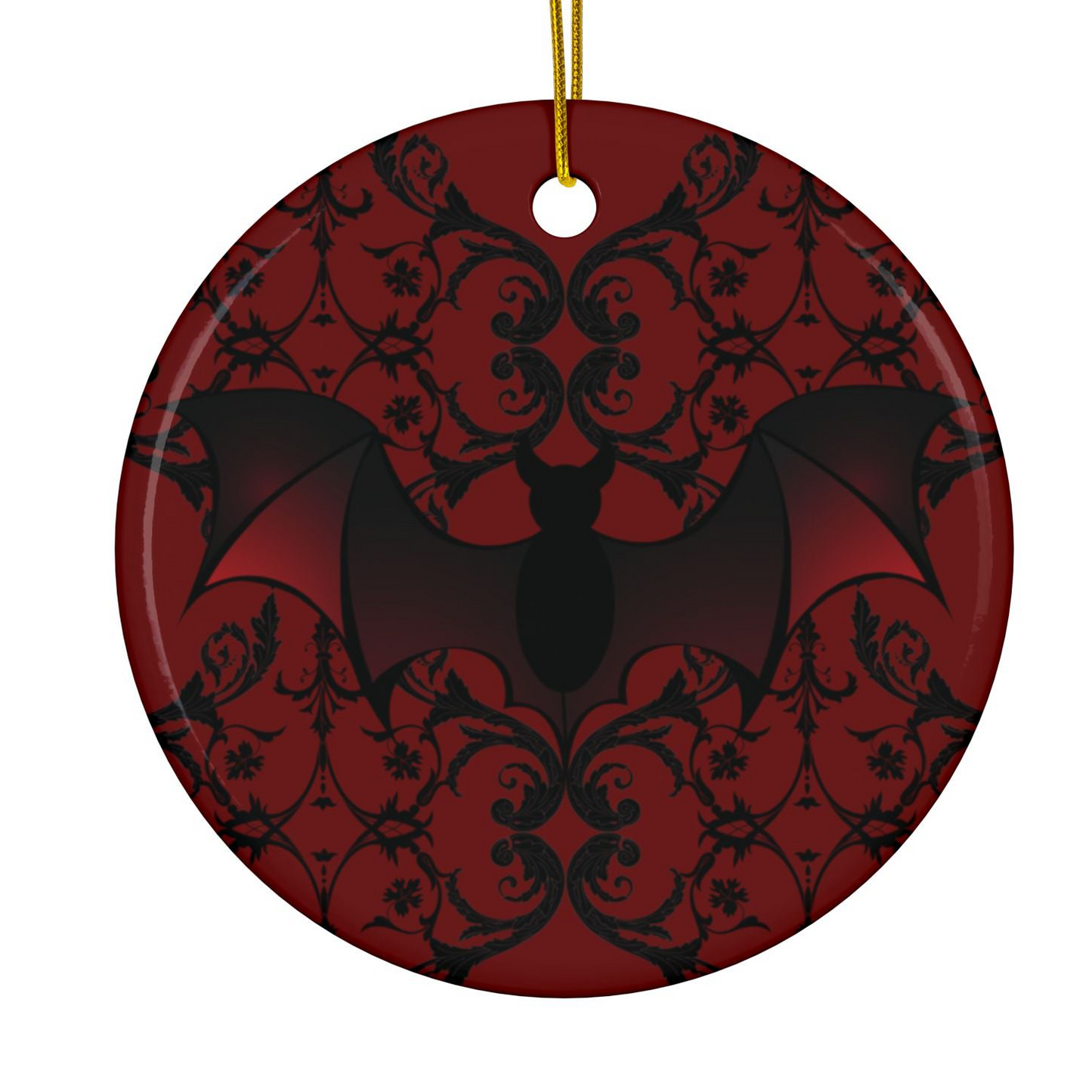 Vampire Red | Heirloom Ceramic Ornament (1pc, 3pcs, 5pcs, 10pcs)