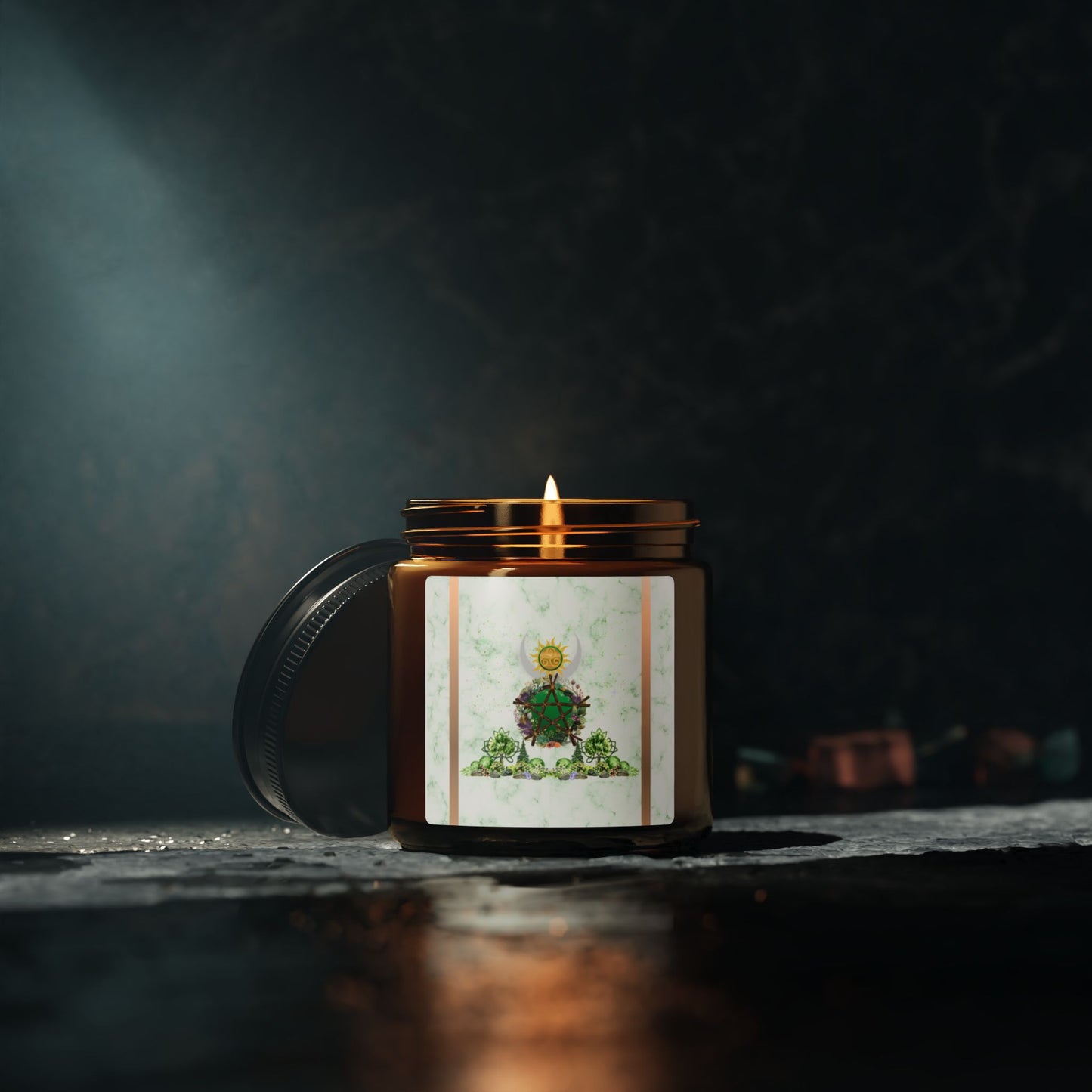 Balance | Summer Solstice | Scented Soy Candle (Amber Jar)