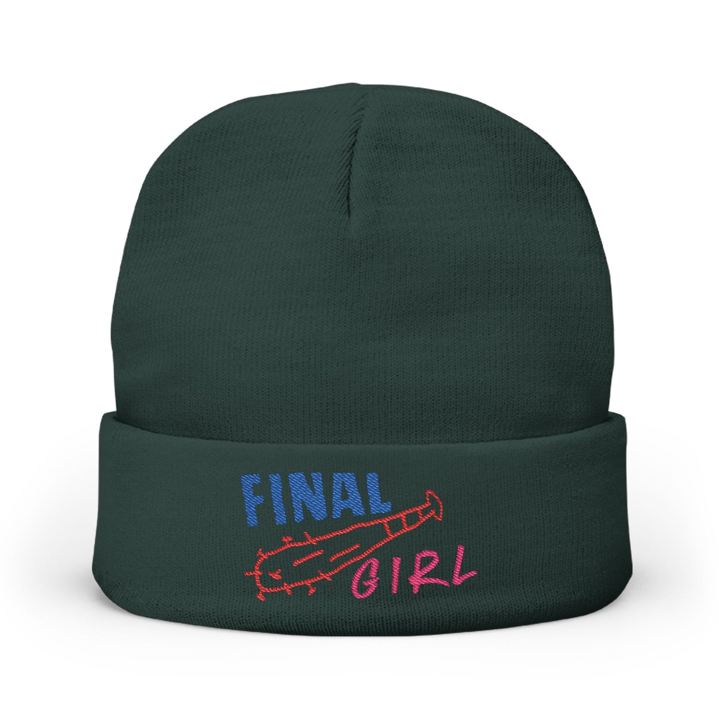 Final Girl Beanie Hat - Nightmares Holiday | Cozy Winter