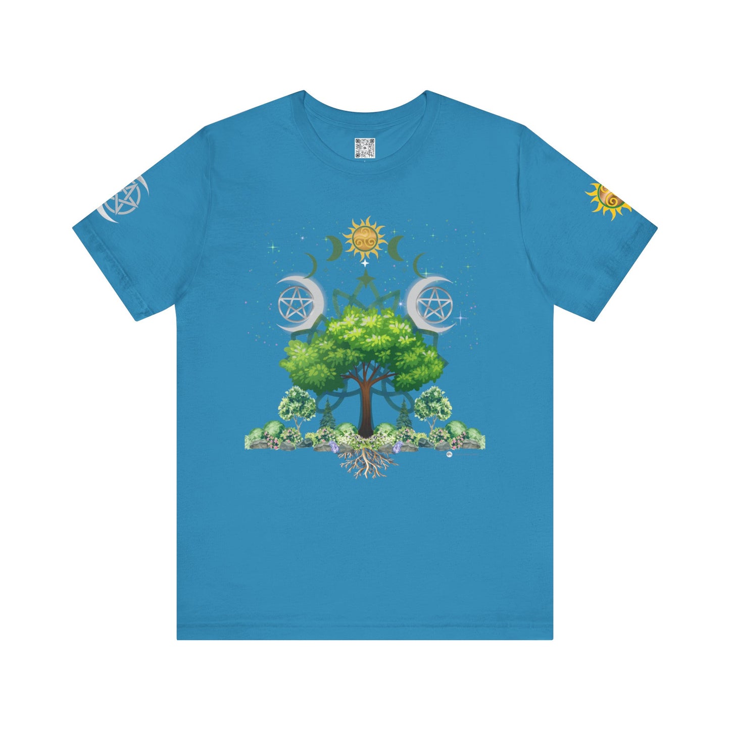 Rebirth Tree| Solstice Day | Unisex Jersey Tee – Embrace Nature and Energy