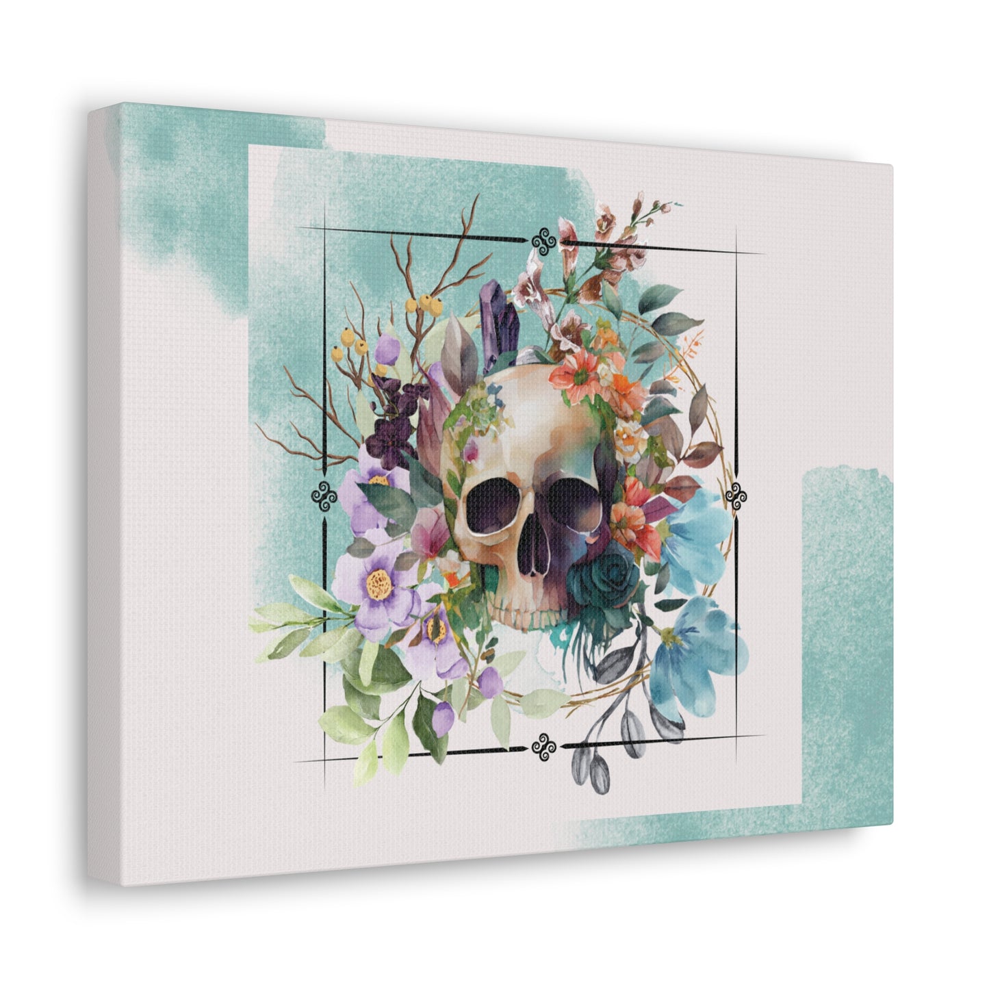 Death Color - Bone | Canvas Gallery Wraps