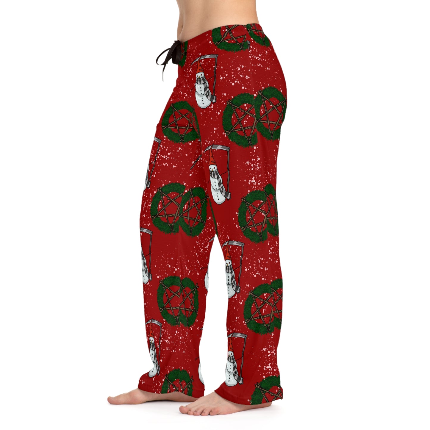 Grim Snowman | Nightmare Holidays | Women's Pajama Pants
