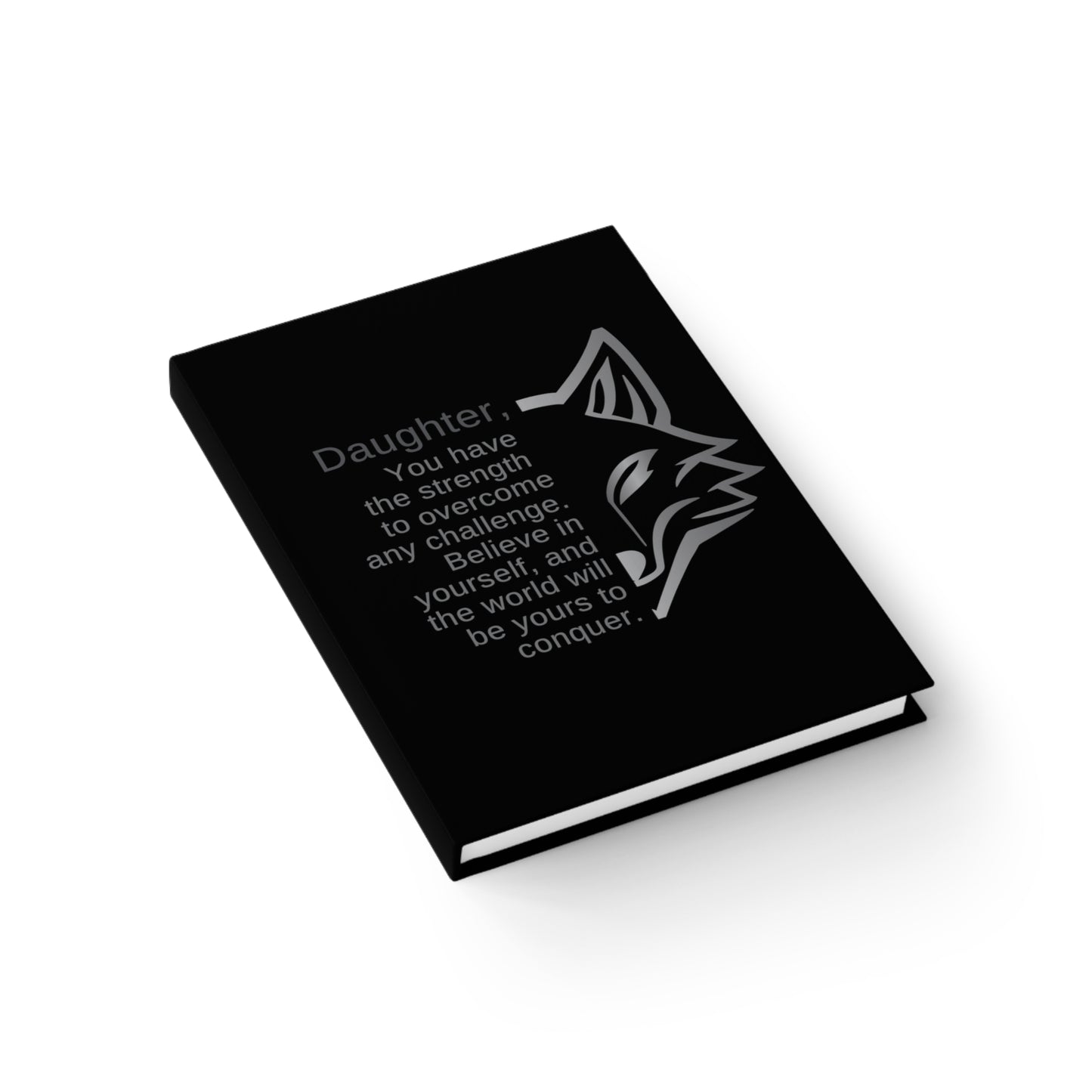 Alpha Wolf Journal | Daughter, Lead the Pack | Hardcover Edition