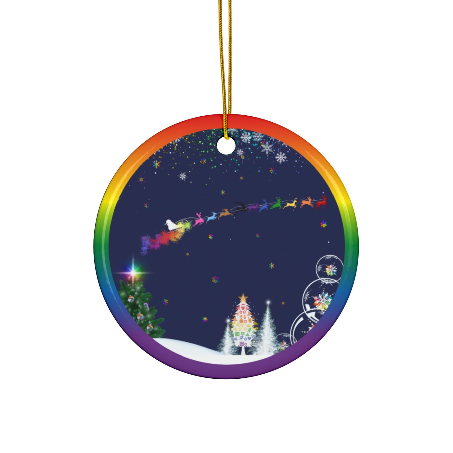 Pridemas Eve | Heirloom Ceramic Ornaments (1pc, 3pcs, 5pcs, 10pcs)