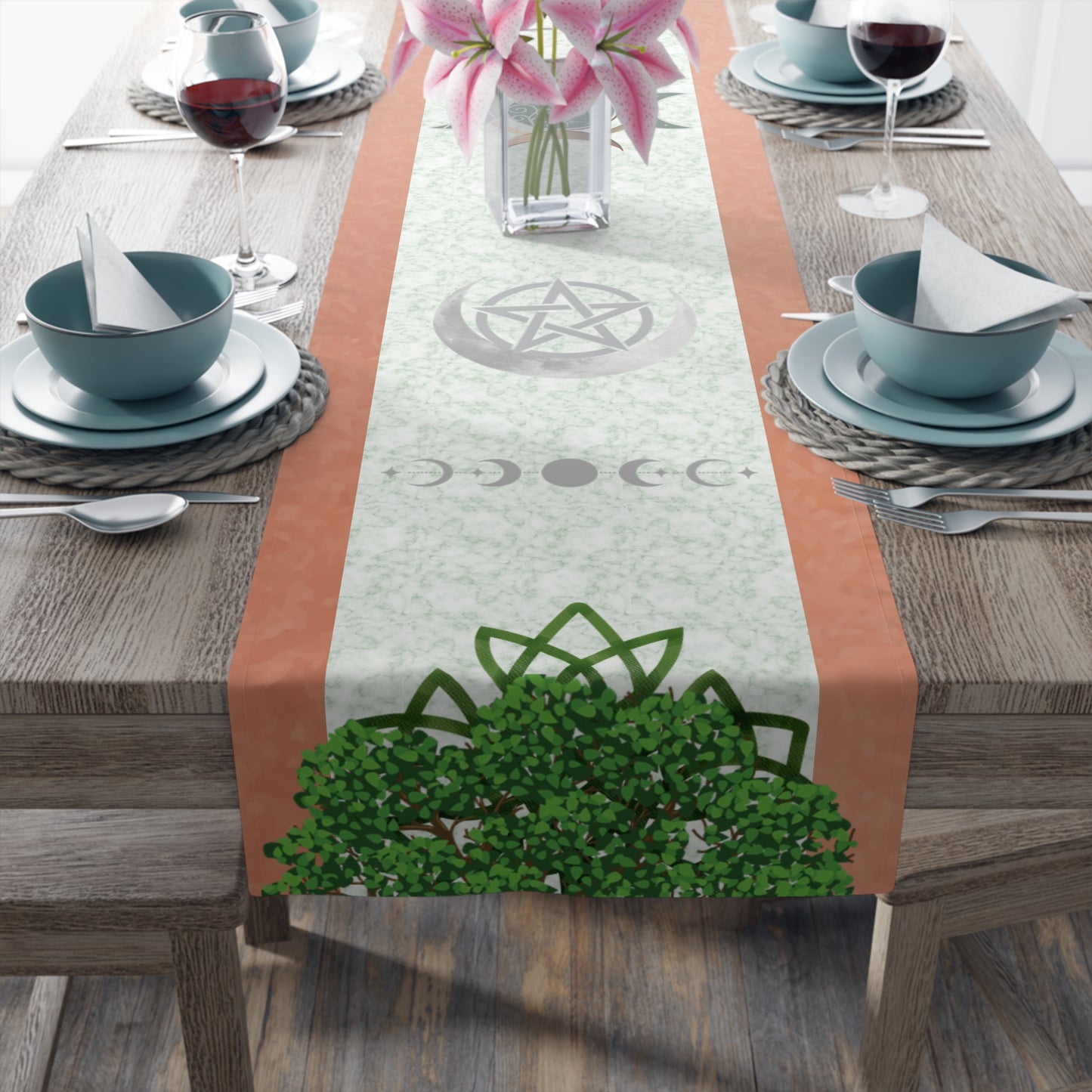 Solstice Day | Summer | Table Runner | (Poly)