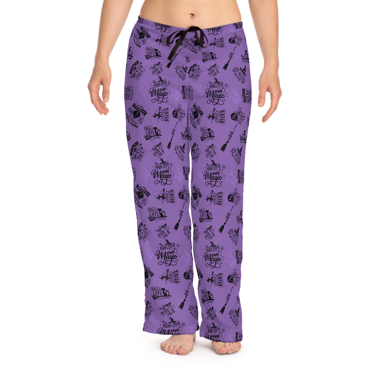 Witchy Quotes Women's Pajama Lounge Pants