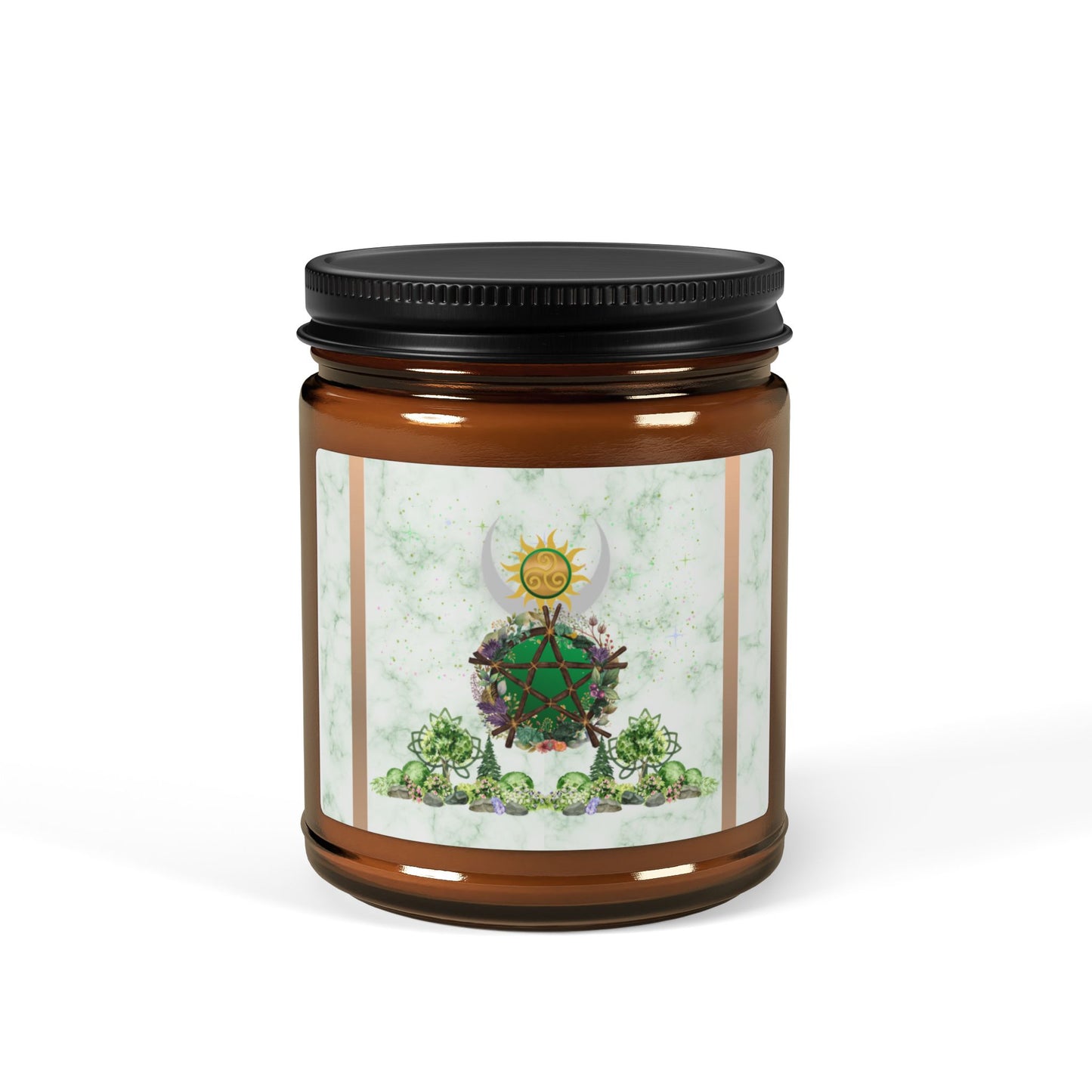 Balance | Summer Solstice | Scented Soy Candle (Amber Jar)