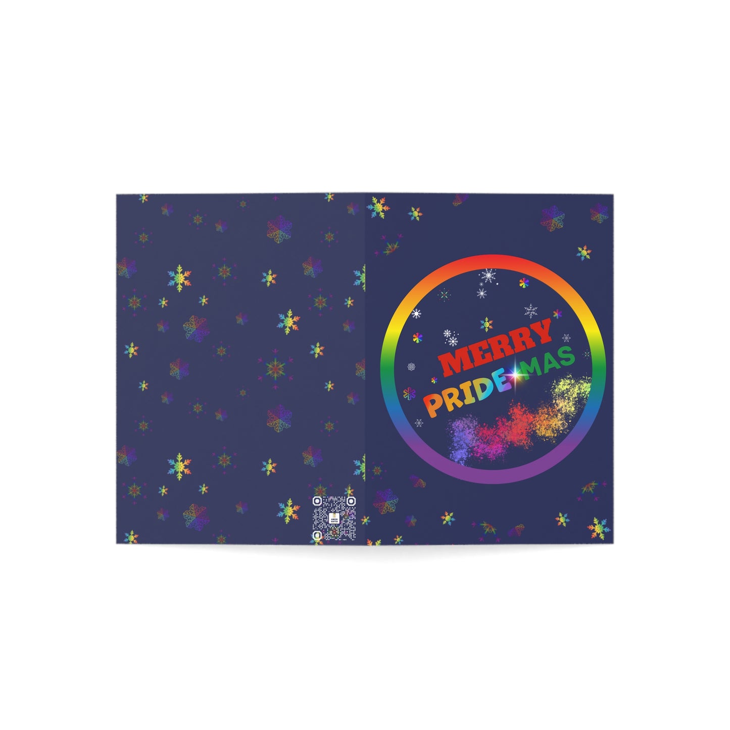 Merry Pride-mas Greeting Cards (1 & 10pc)