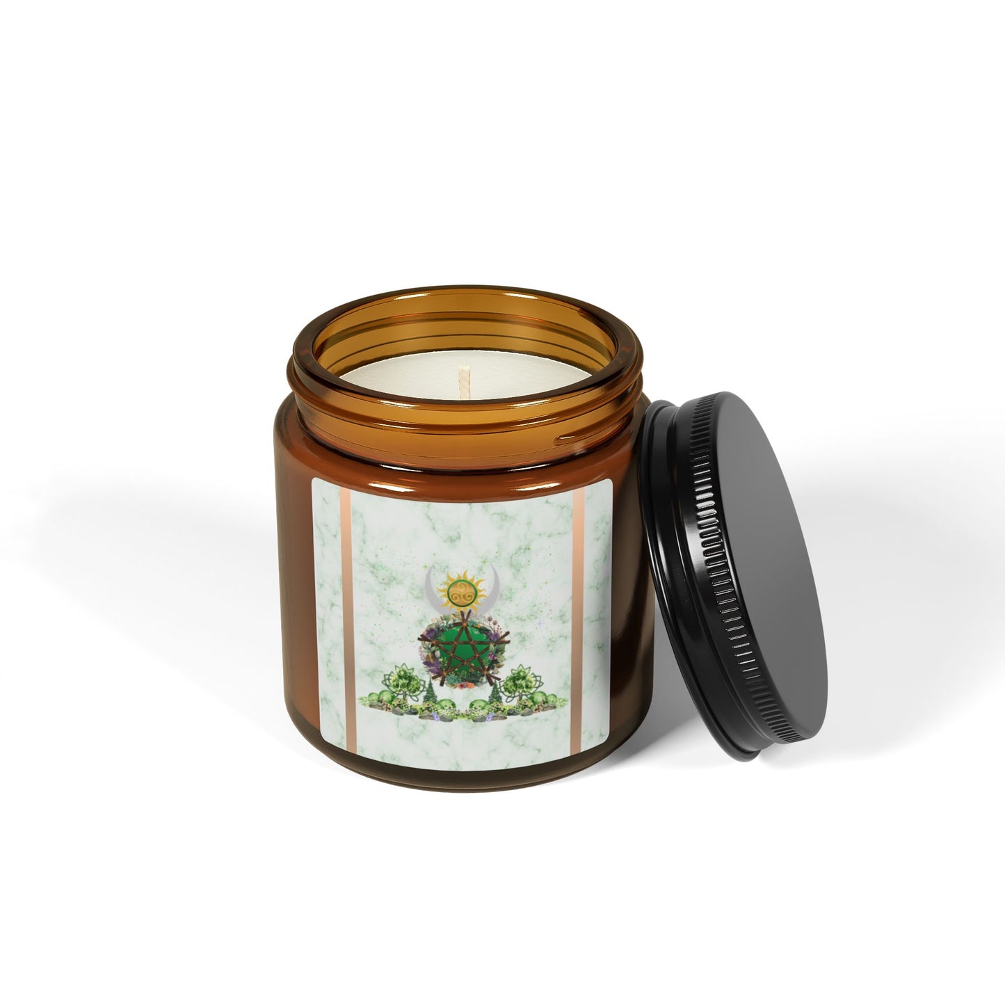 Balance | Summer Solstice | Scented Soy Candle (Amber Jar)