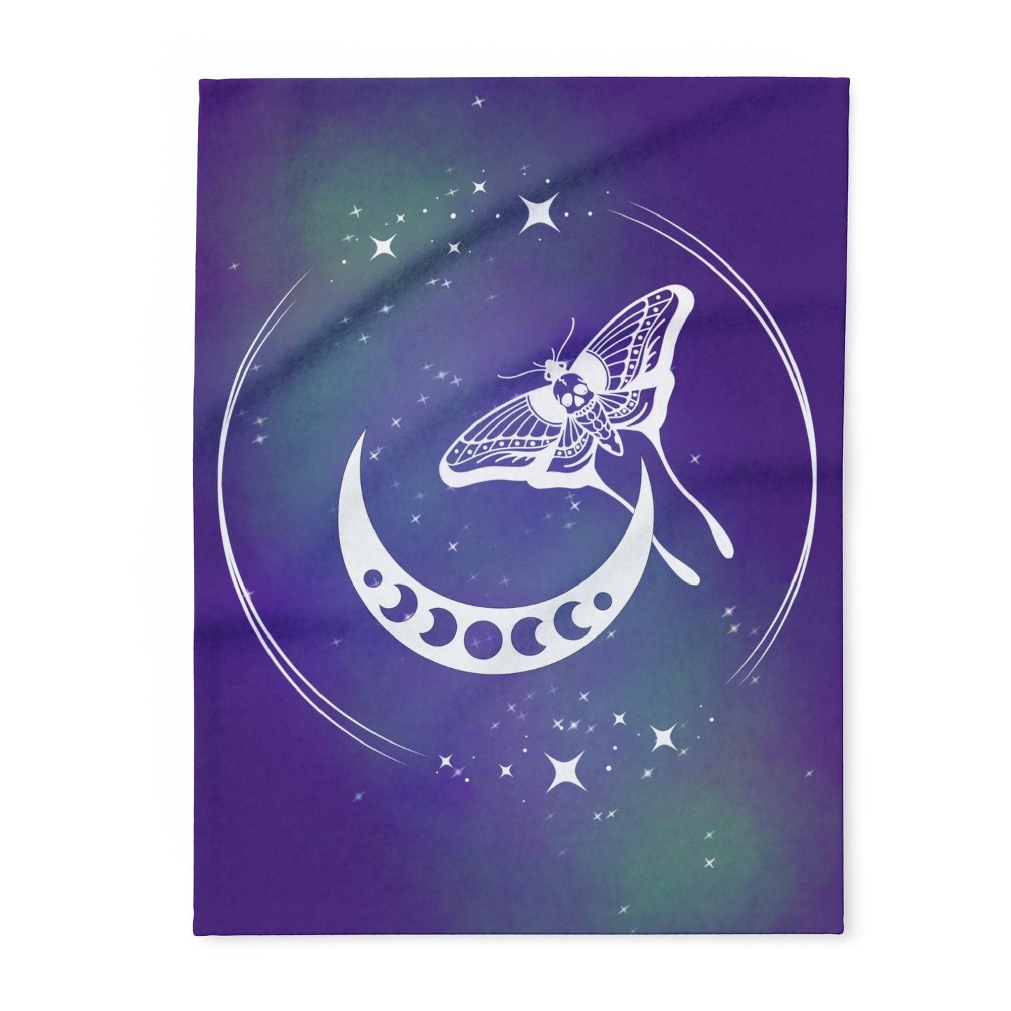 Wicked Lunar Moth | Microfiber Blanket
