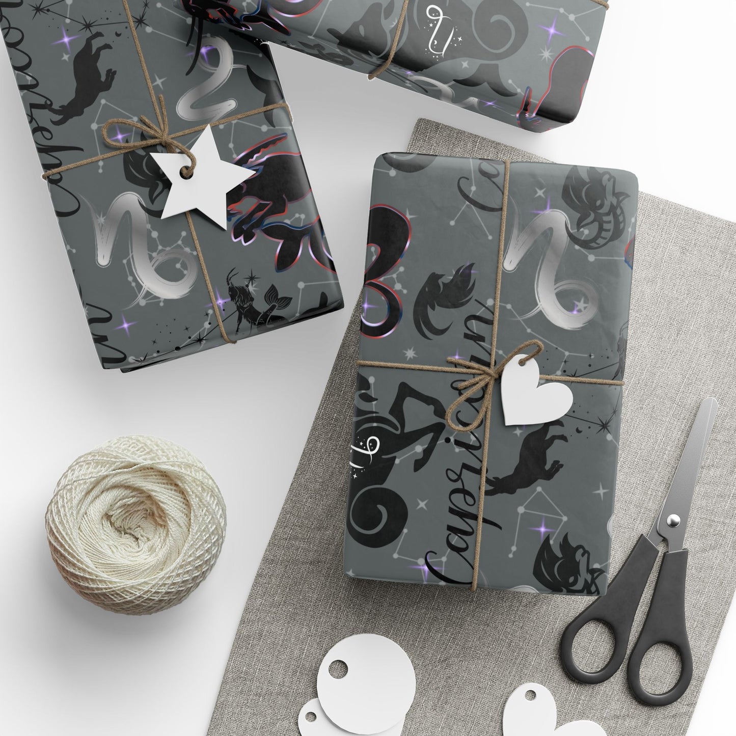 Capricorn | Zodiac Birthday Wrapping Papers