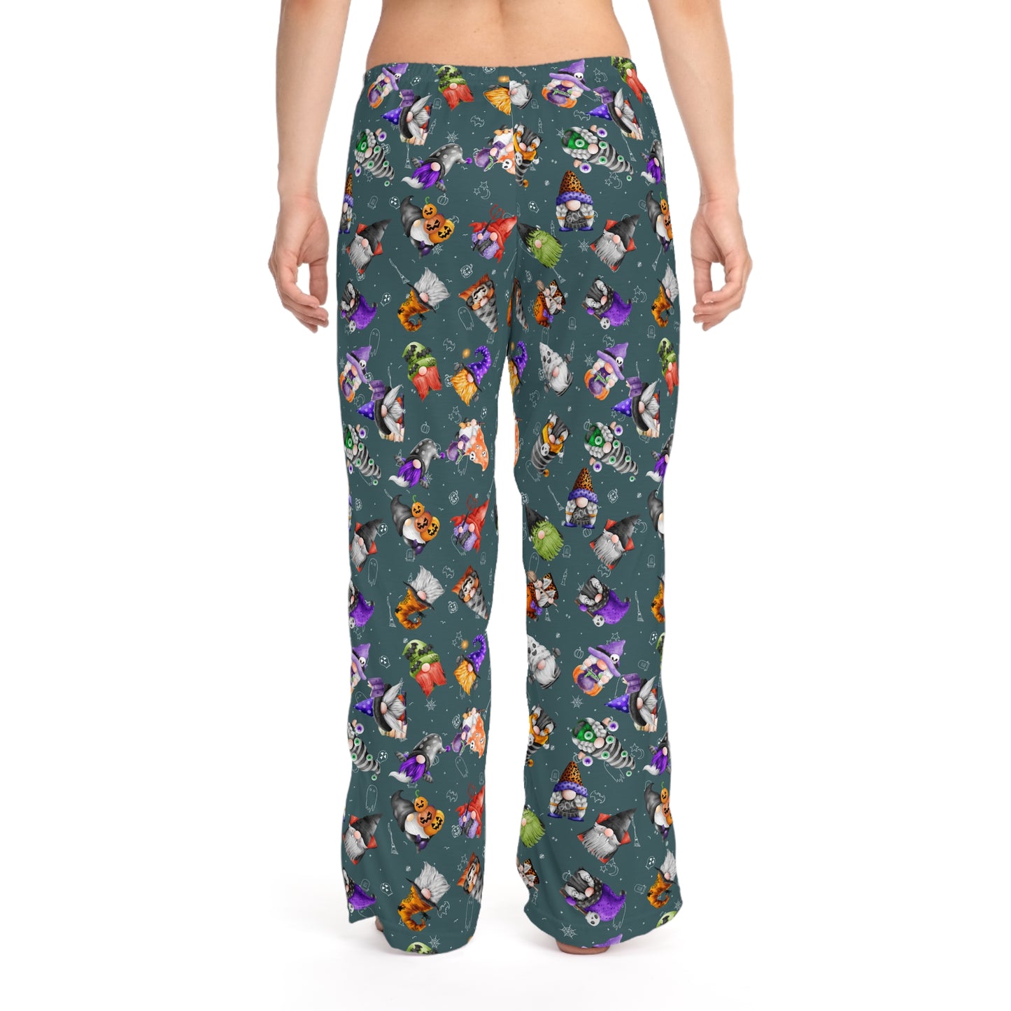 Gnome-o-ween | Women's Pajama Pants - Cozy Halloween Sleepwear