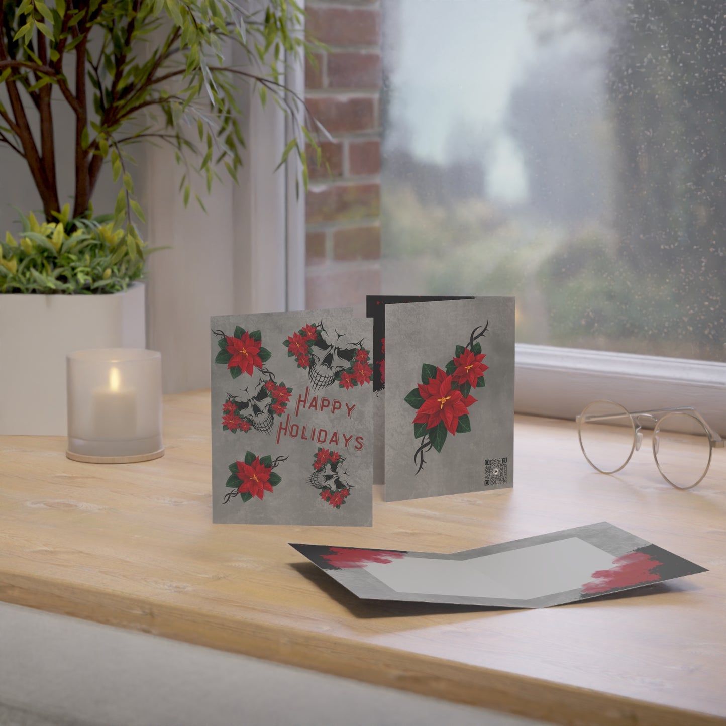 Happy Holidays Greeting Cards |  (1, 10pcs)