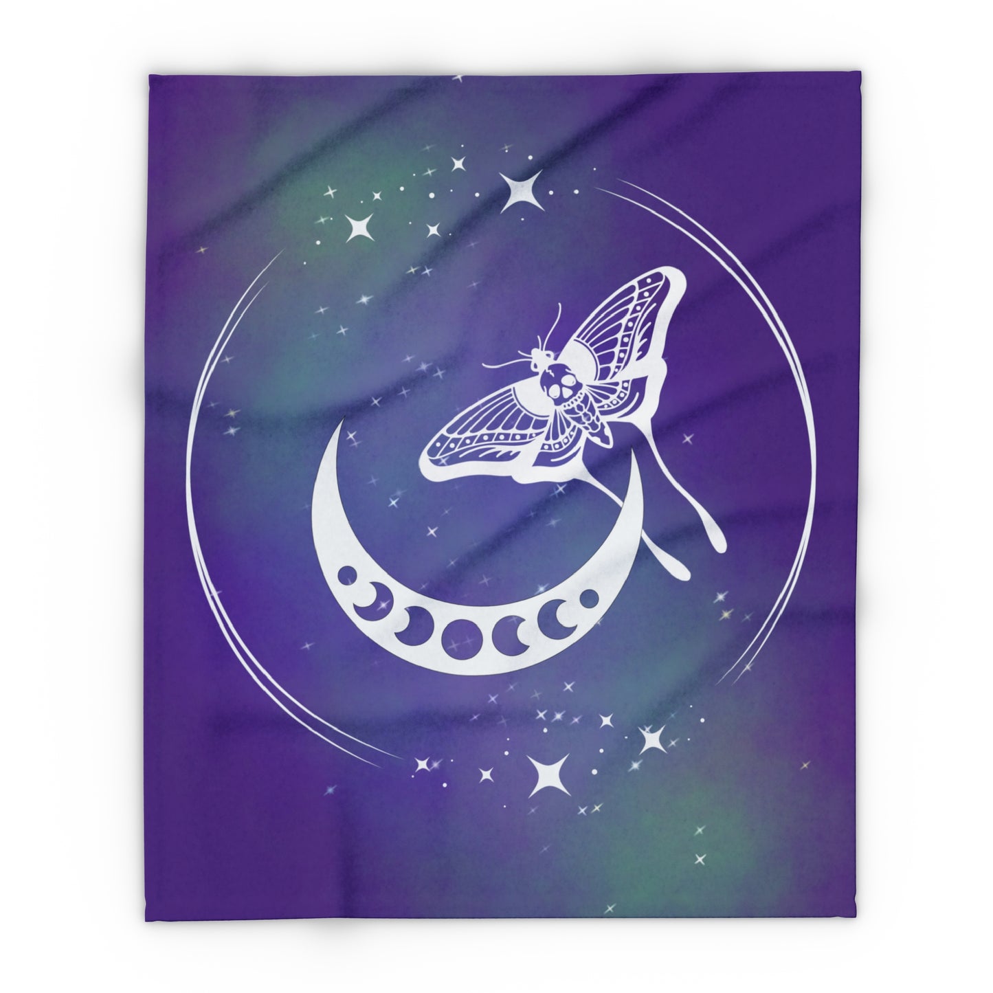 Wicked Lunar Moth | Microfiber Blanket