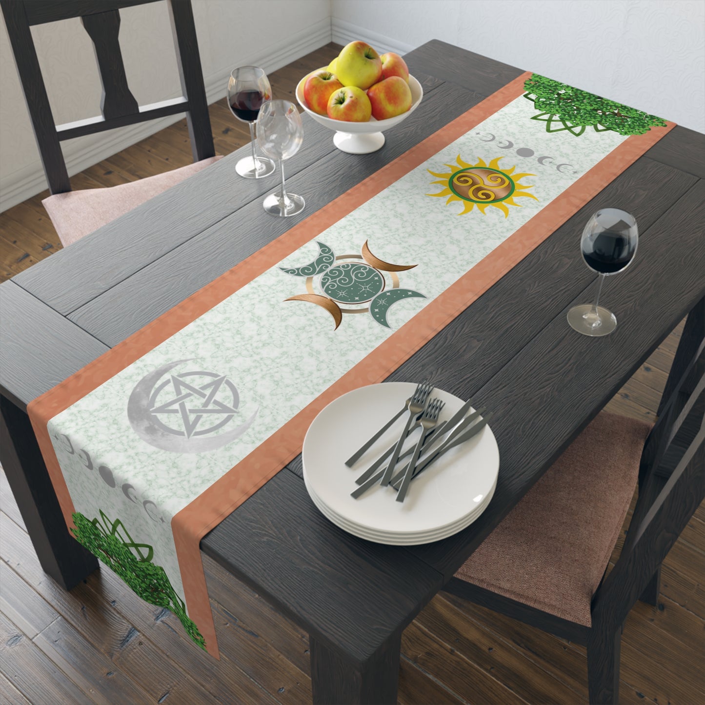 Solstice Day | Summer | Table Runner | (Poly)