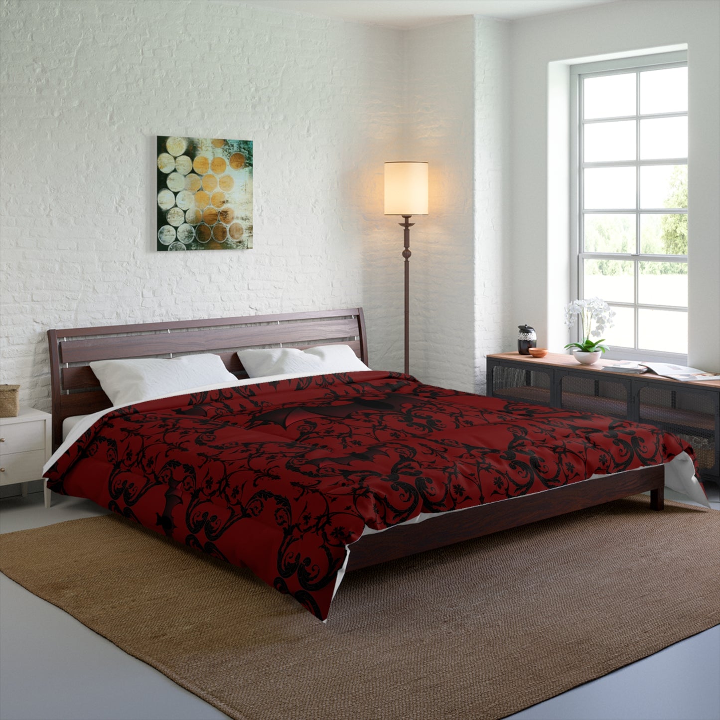 Vampire Red Comforter